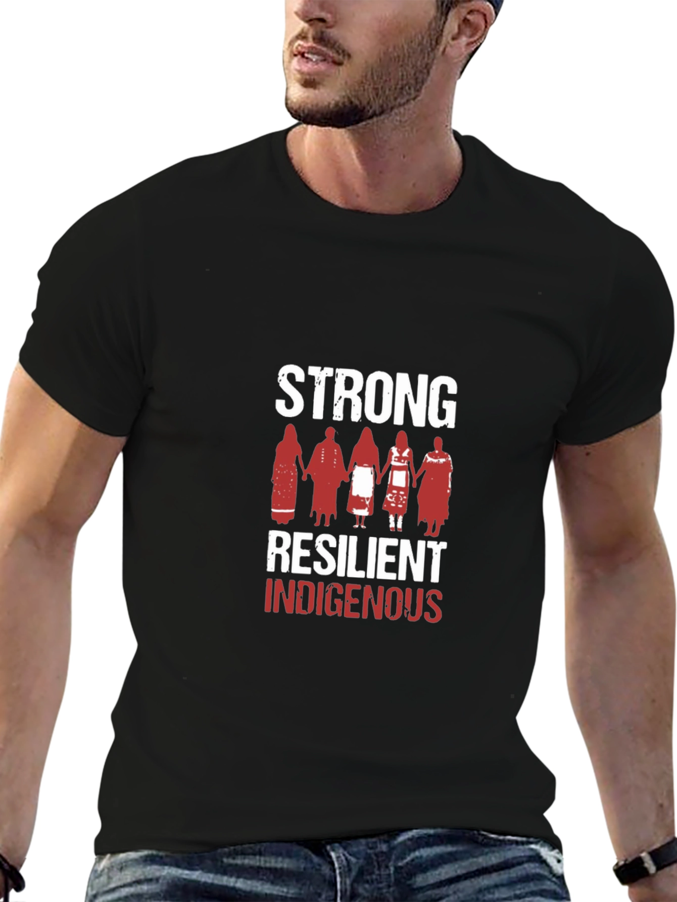 Strong Resilient Indigenous Graphic T-Shirt