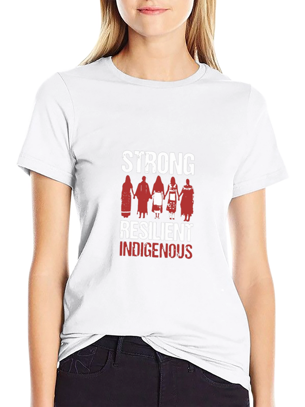 Strong Resilient Indigenous Graphic T-Shirt