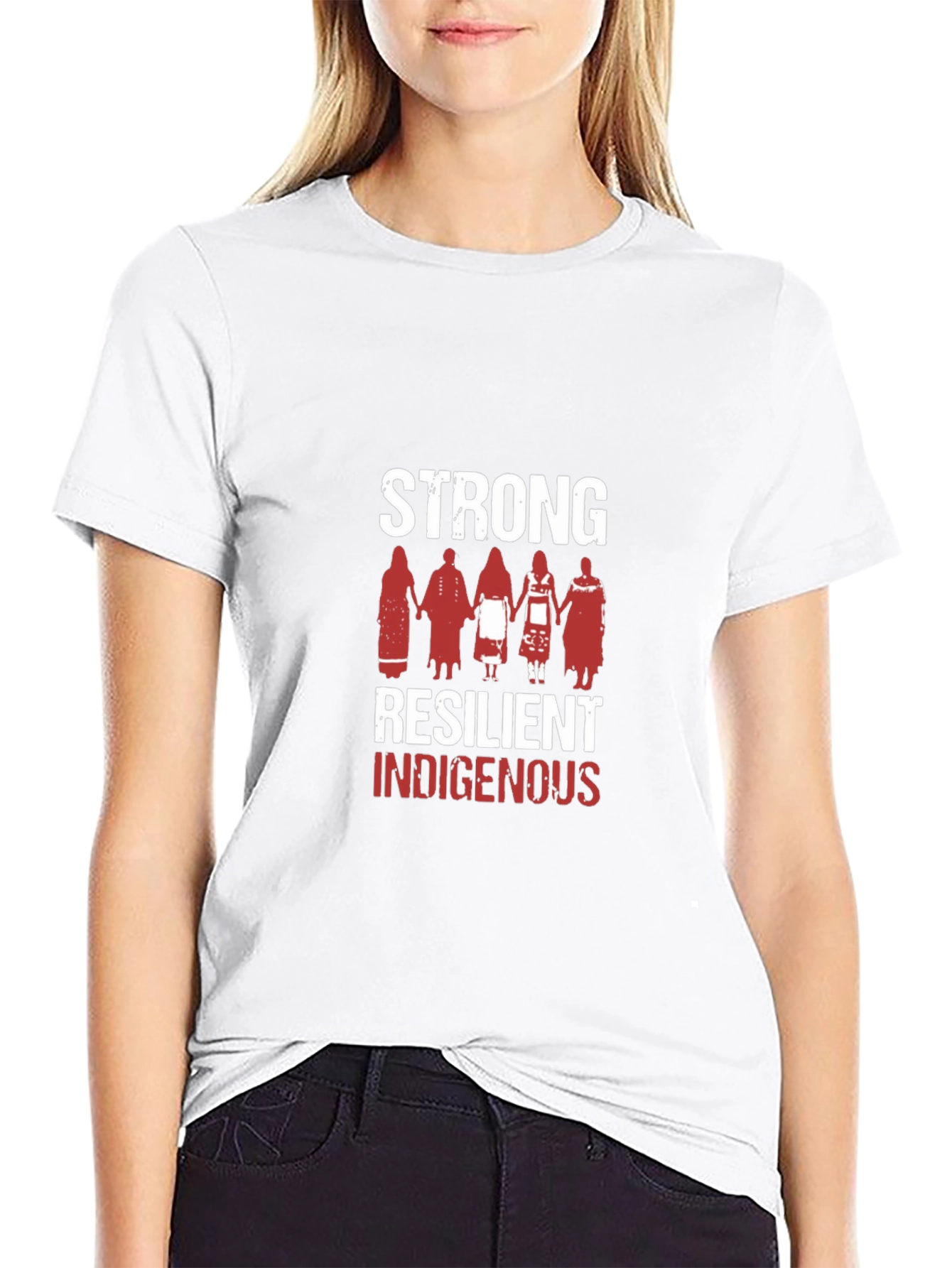Strong Resilient Indigenous Graphic T-Shirt