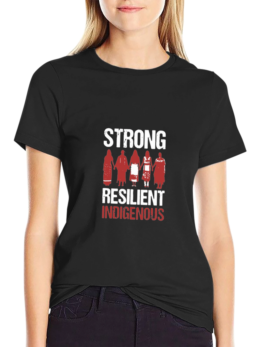 Strong Resilient Indigenous Graphic T-Shirt
