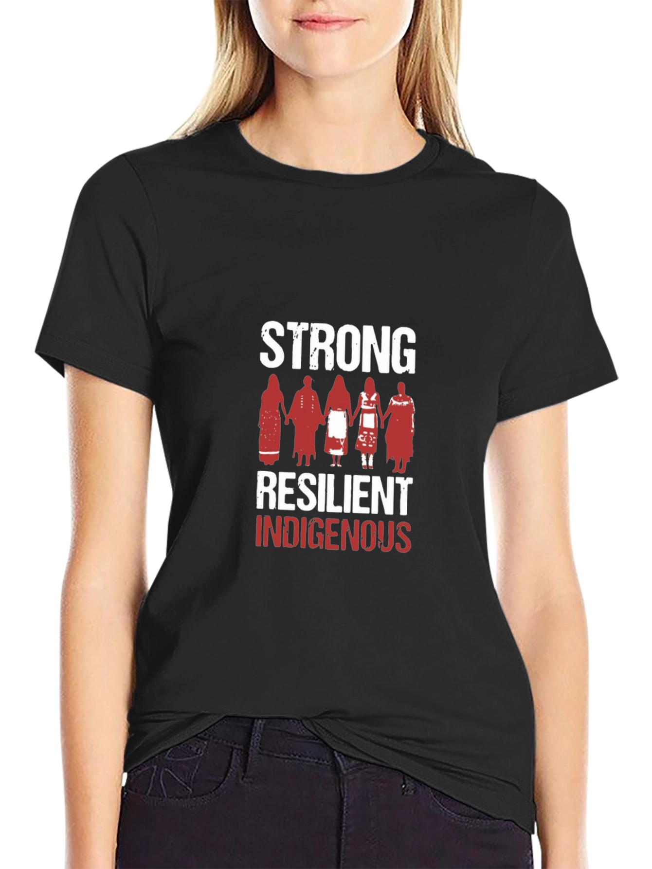 Strong Resilient Indigenous Graphic T-Shirt