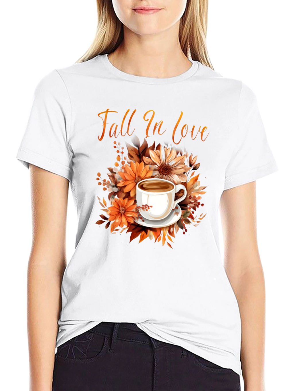 Fall In Love Coffee T-Shirt