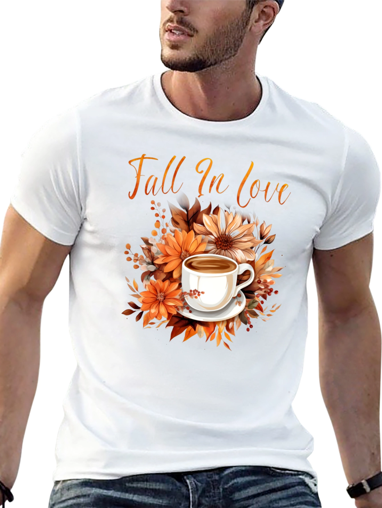 Fall In Love Coffee T-Shirt