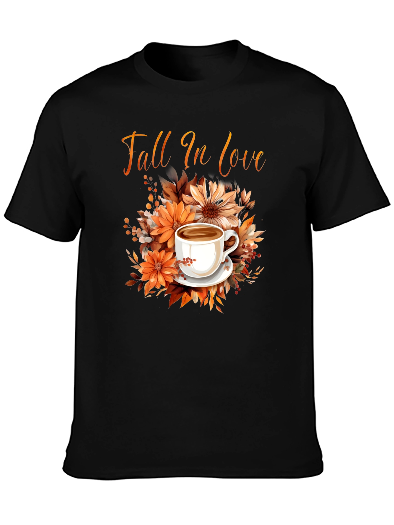 Fall In Love Coffee T-Shirt