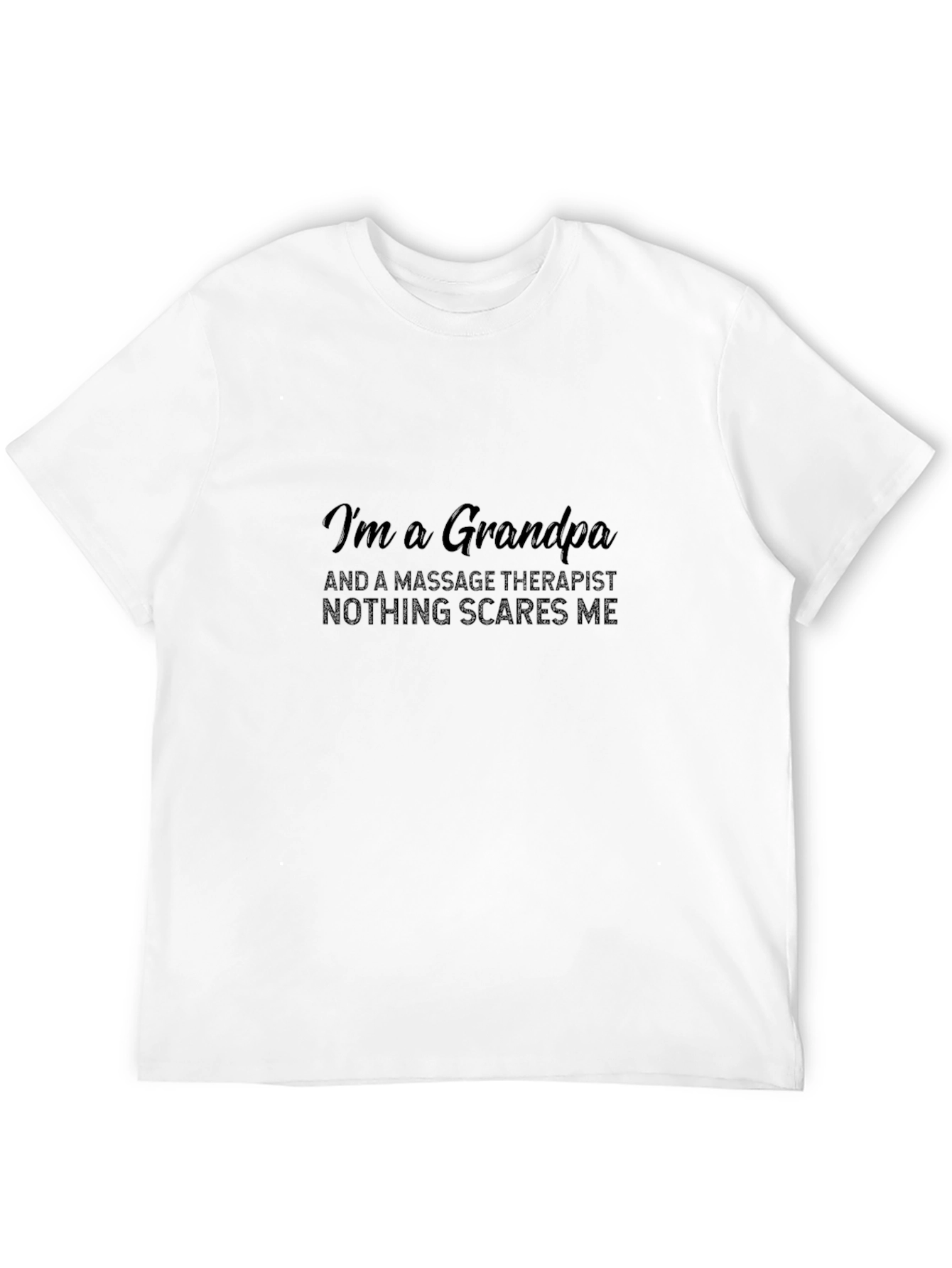 Grandpa Massage Therapist Graphic Tee