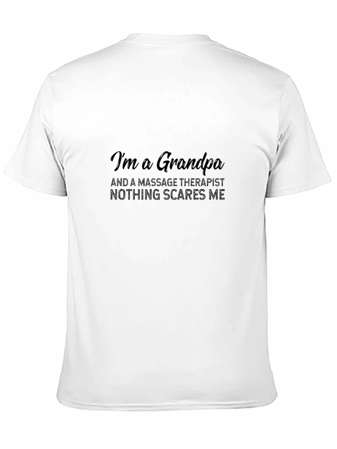 Grandpa Massage Therapist Graphic Tee