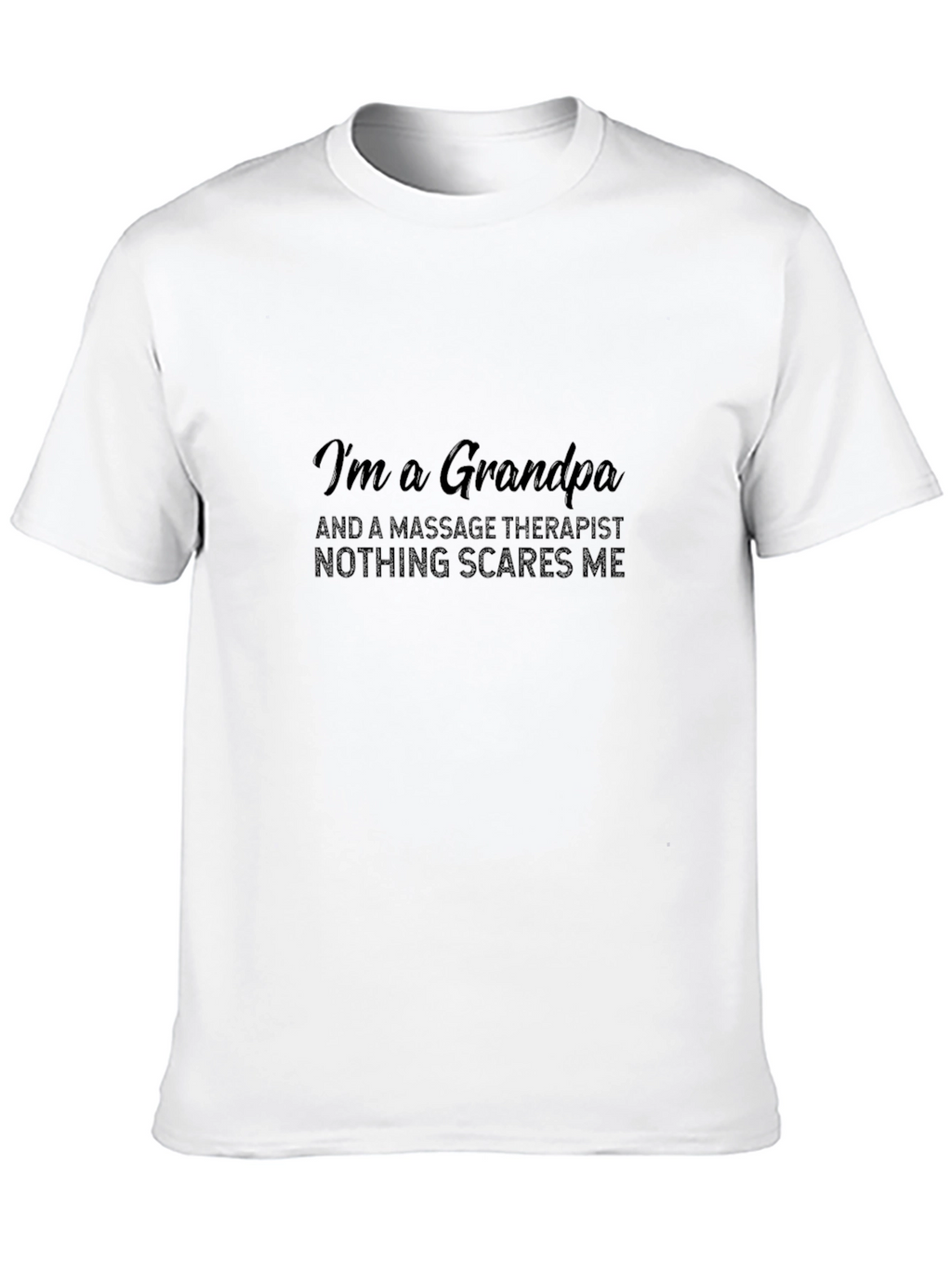 Grandpa Massage Therapist Graphic Tee