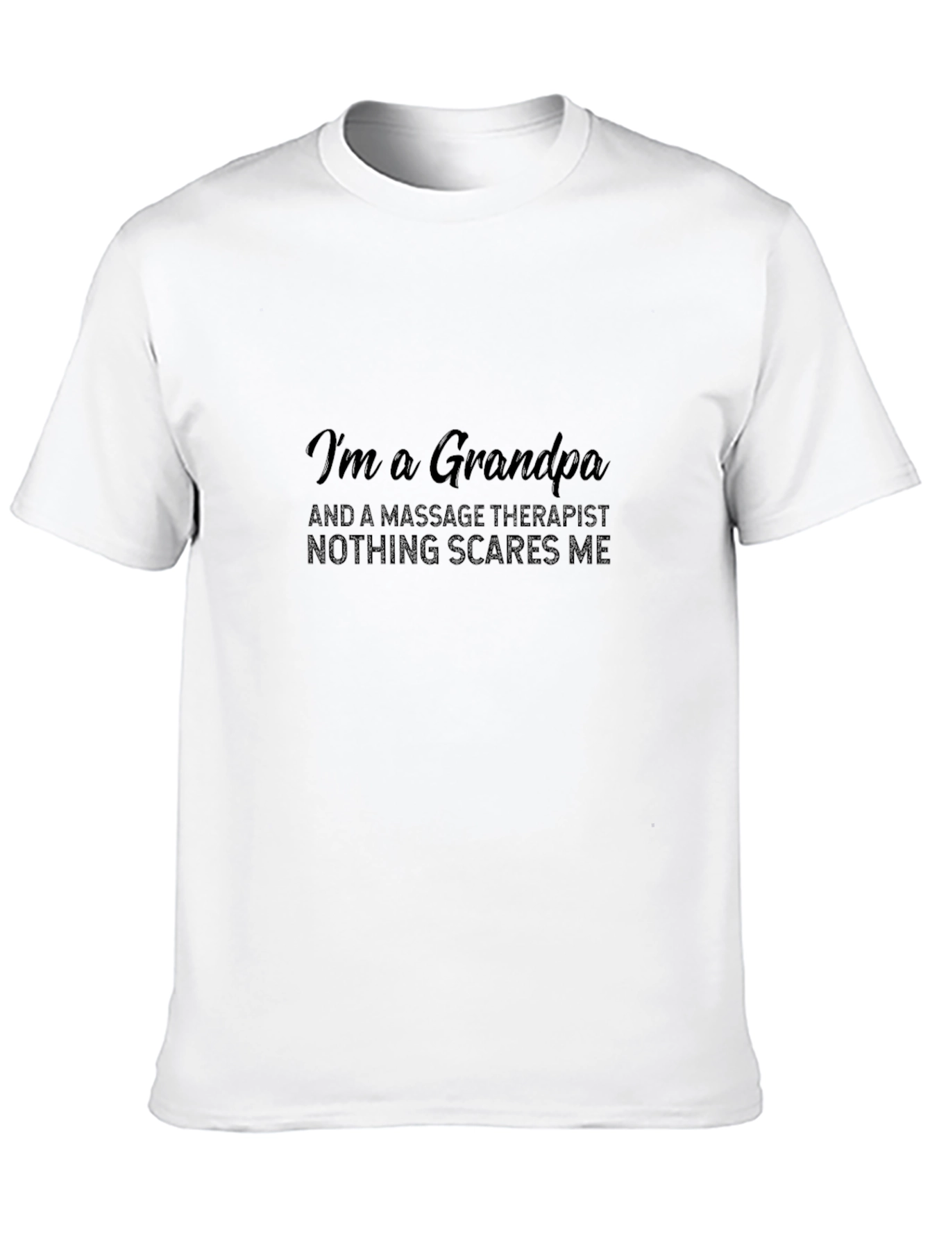 Grandpa Massage Therapist Graphic Tee