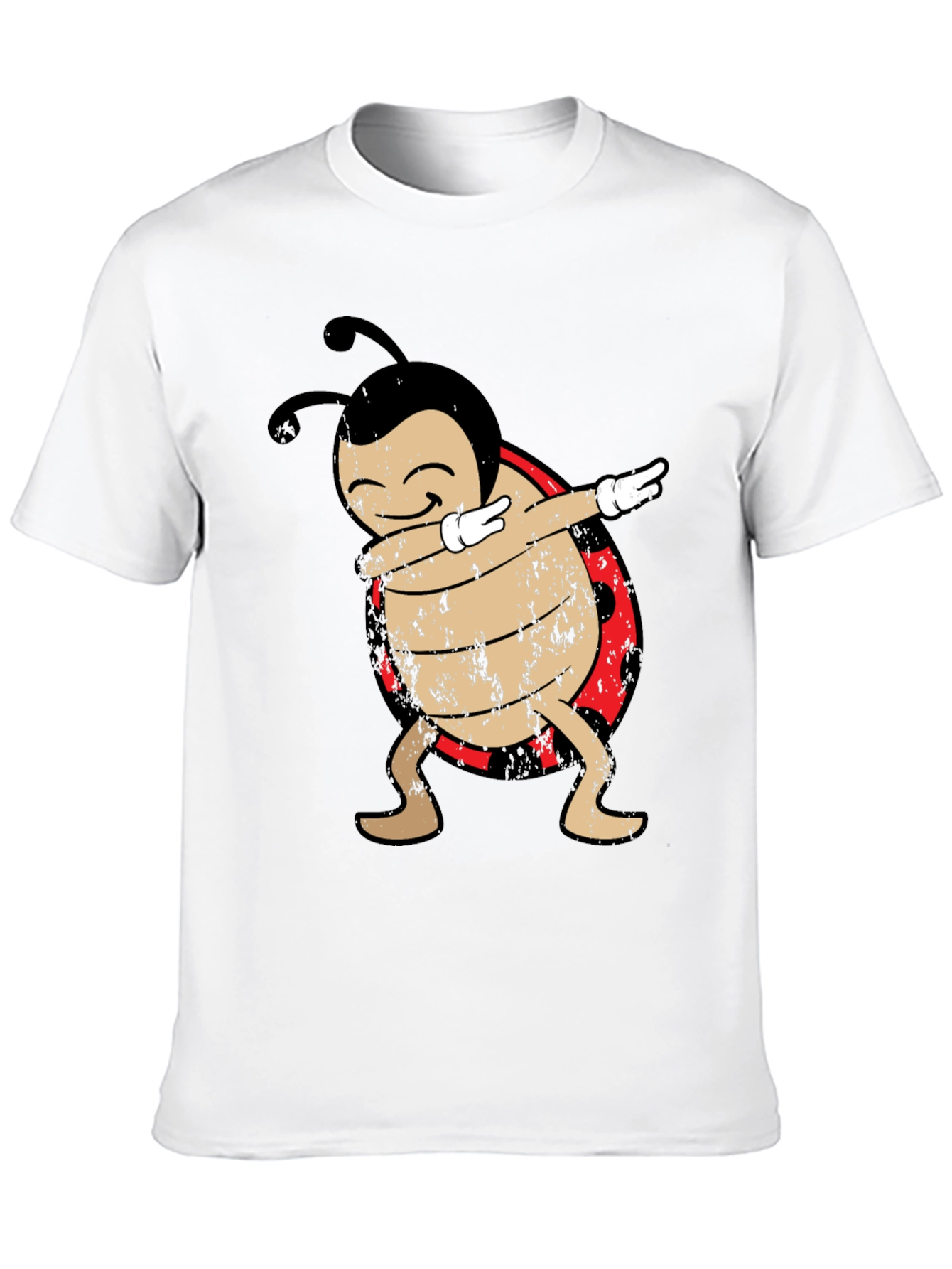 Dabbing Ladybug Graphic T-Shirt