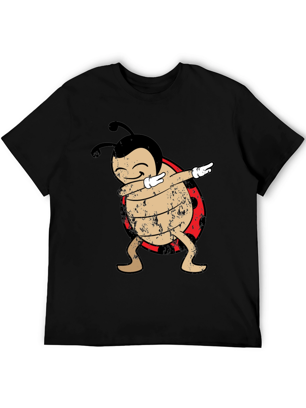 Dabbing Ladybug Graphic T-Shirt
