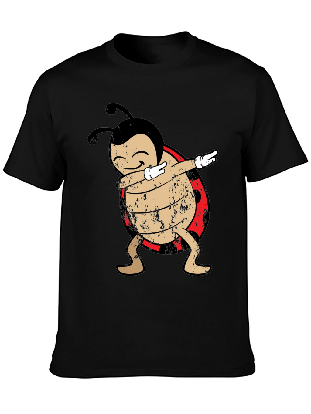 Dabbing Ladybug Graphic T-Shirt