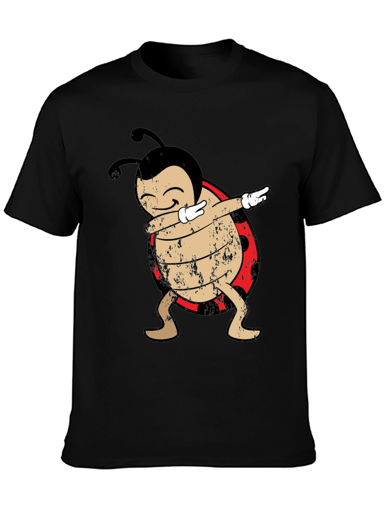 Dabbing Ladybug Graphic T-Shirt
