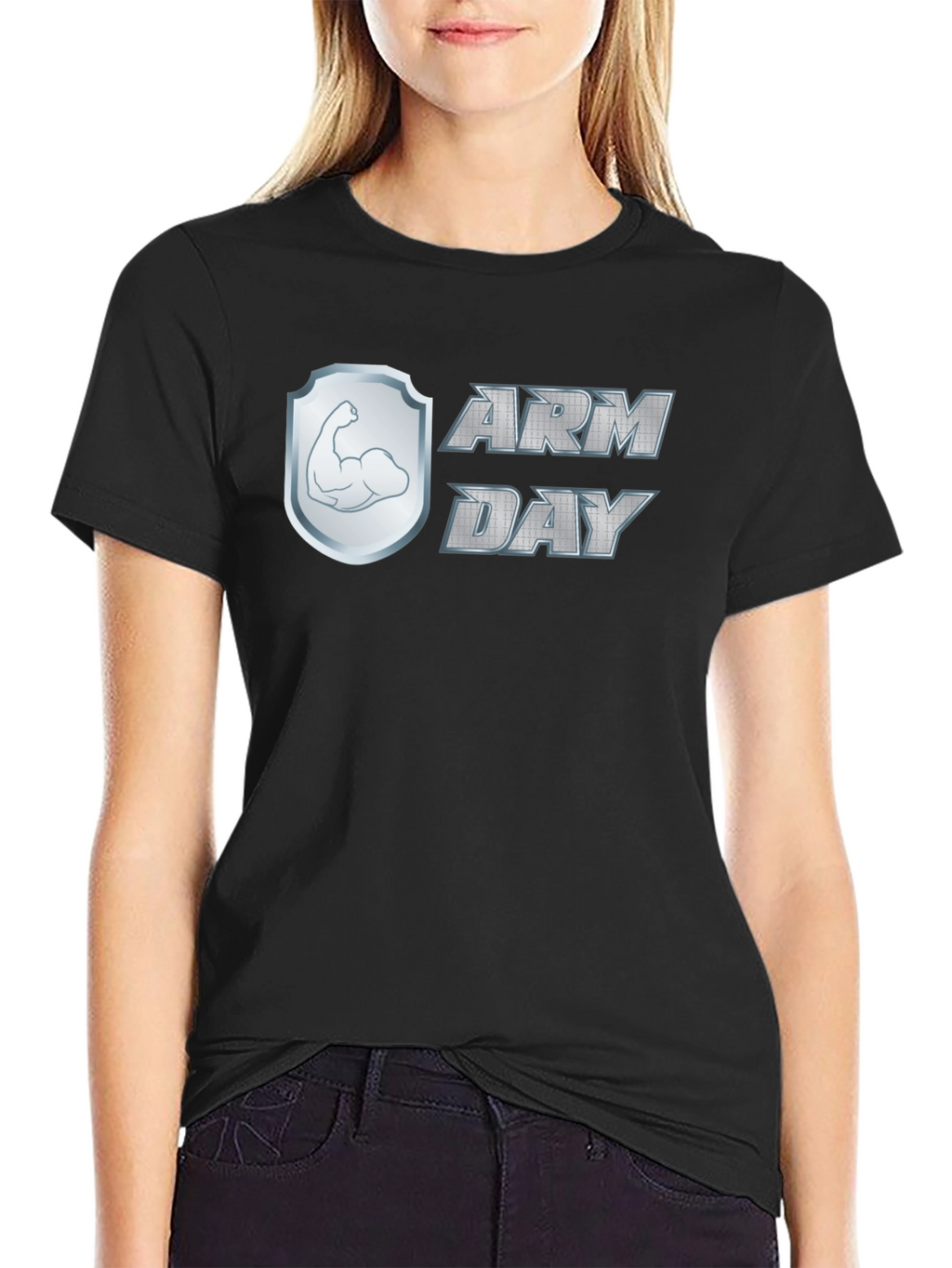 Arm Day Gym Workout T-Shirt