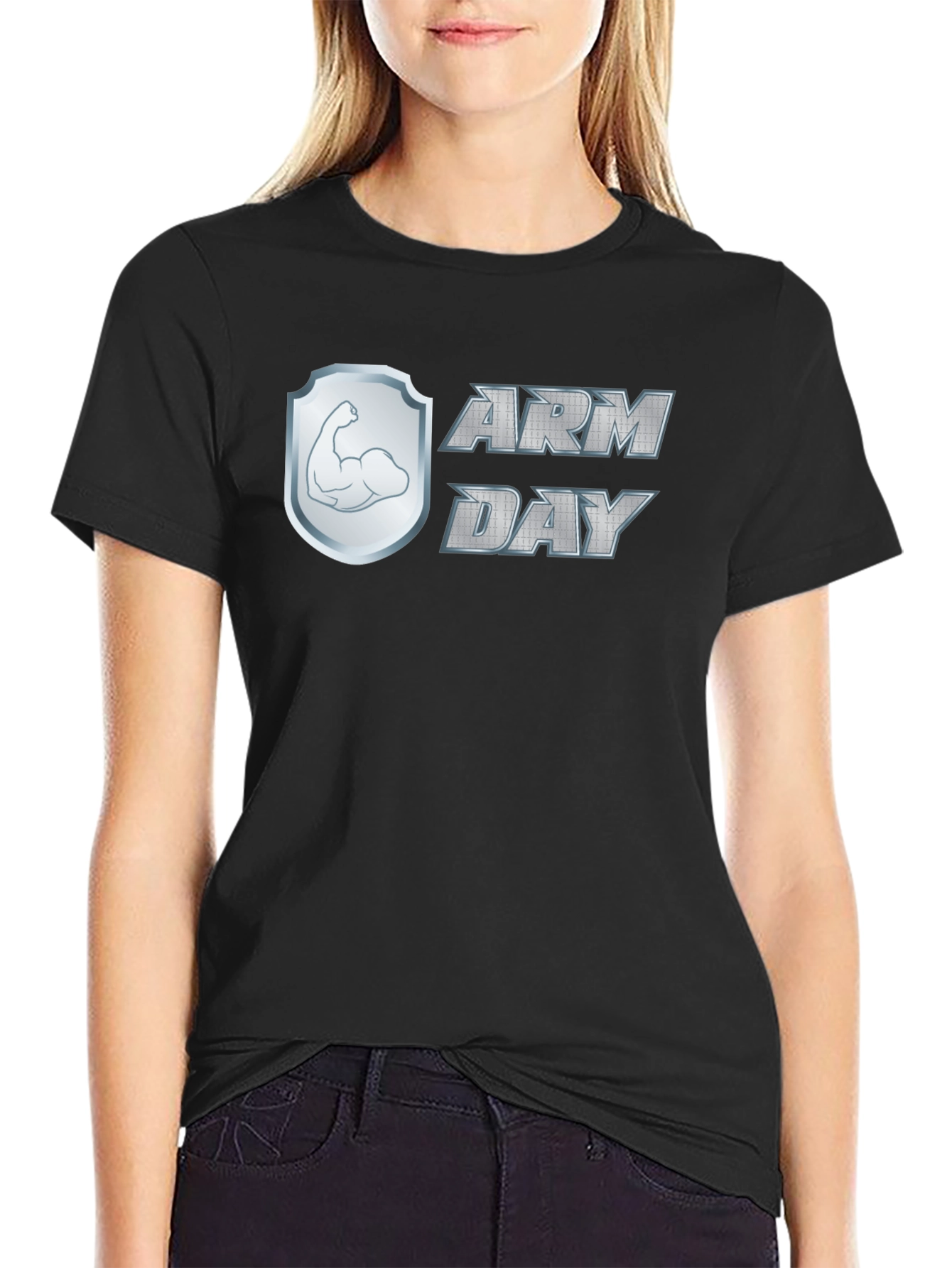 Arm Day Gym Workout T-Shirt