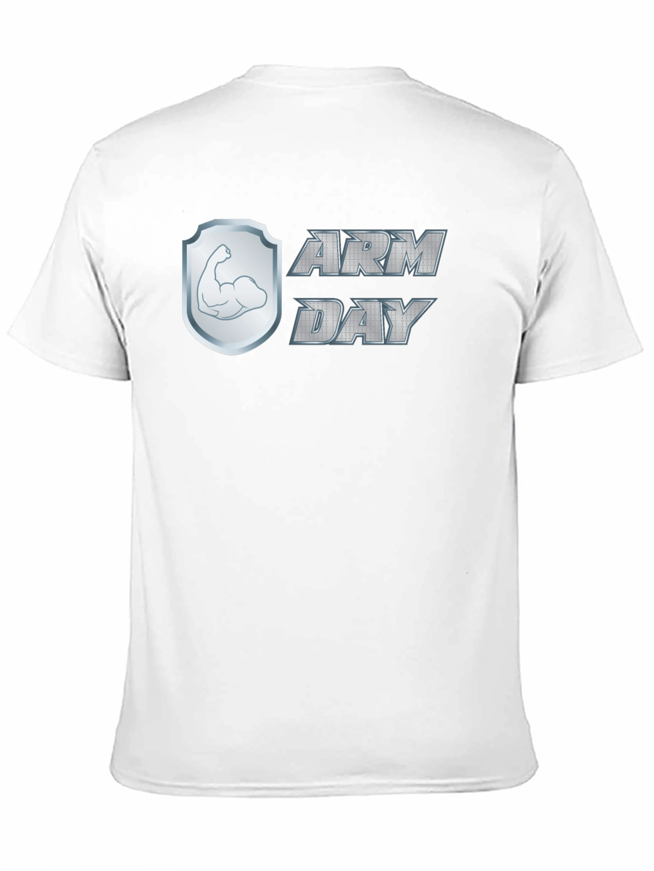 Arm Day Gym Workout T-Shirt