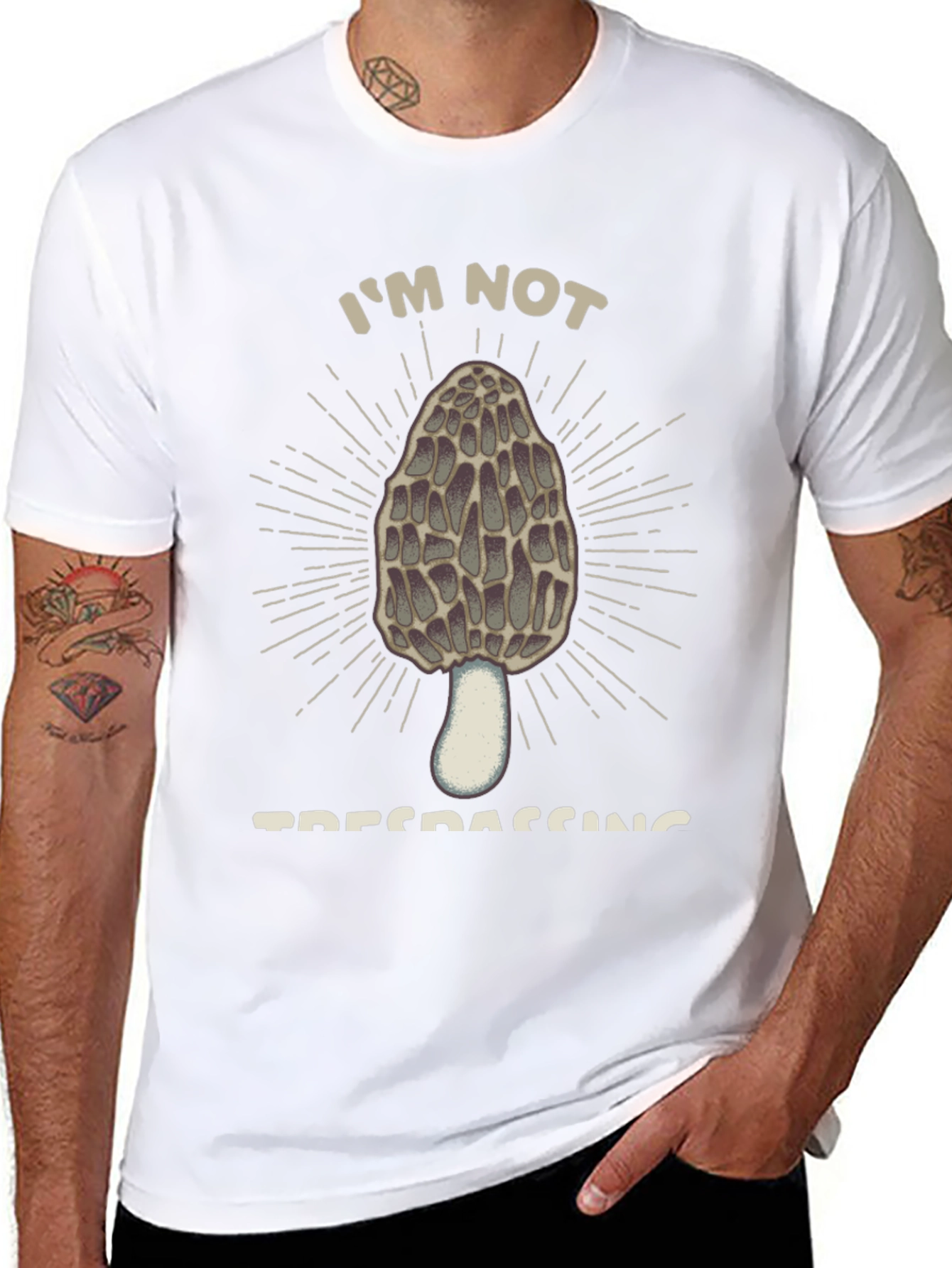 Mushroom Hunter T-Shirt - Morel Foraging