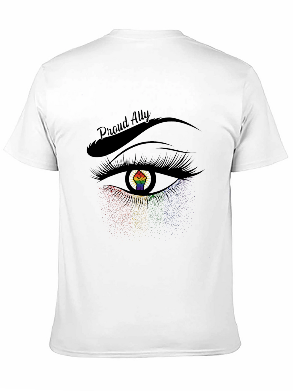 Proud Ally Rainbow Eye T-Shirt