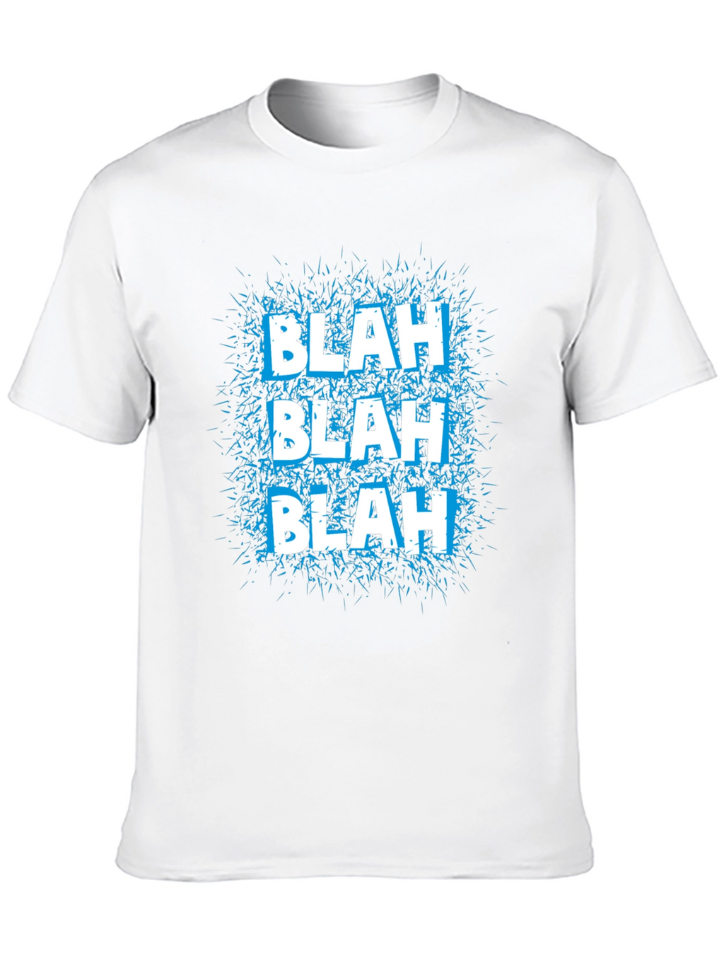Blah Graphic Tee - Mens Black T-Shirt