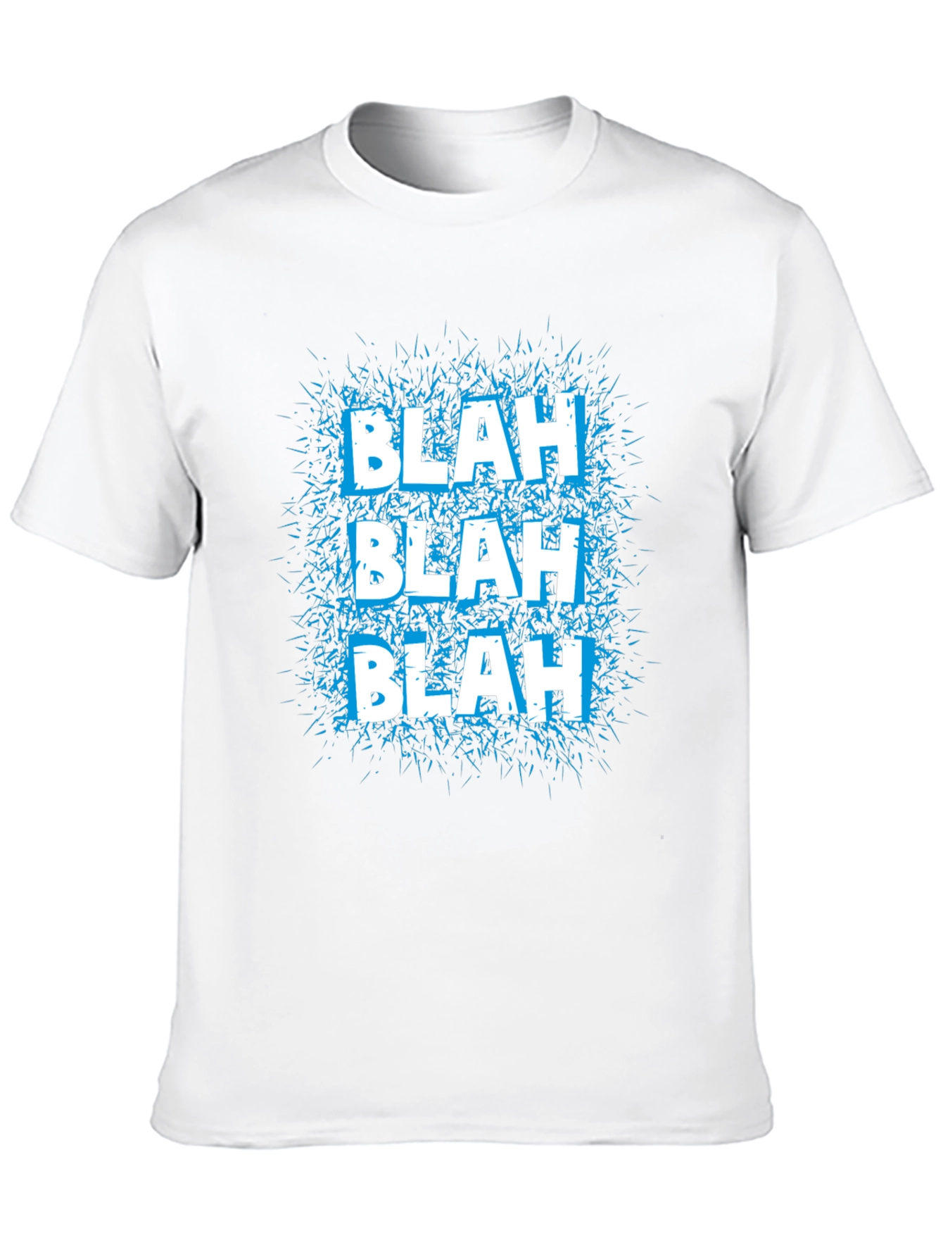 Blah Graphic Tee - Mens Black T-Shirt