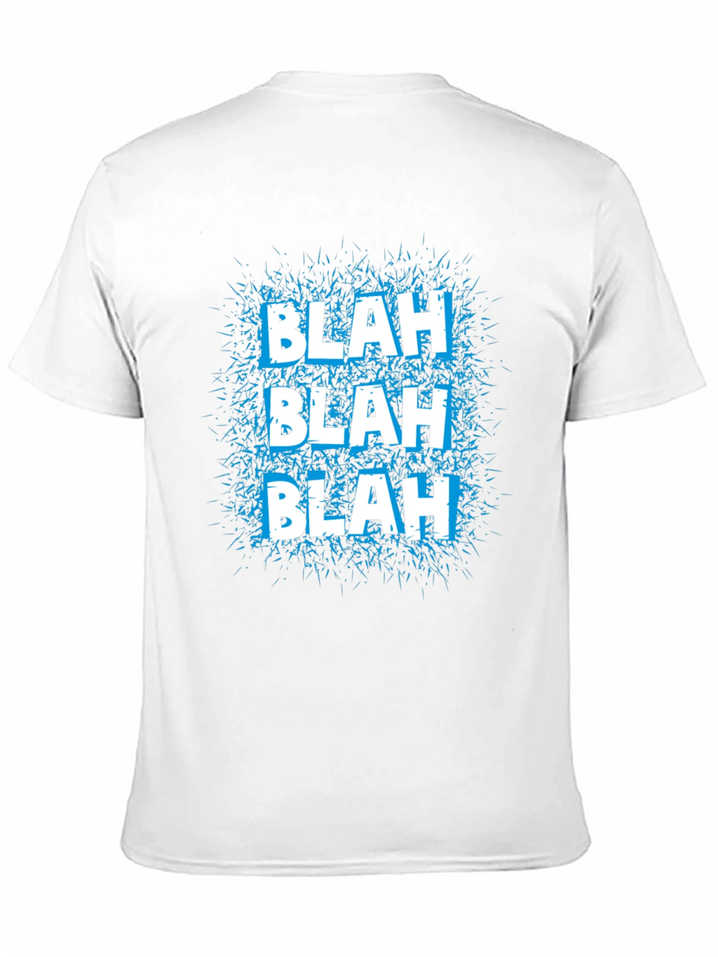 Blah Graphic Tee - Mens Black T-Shirt