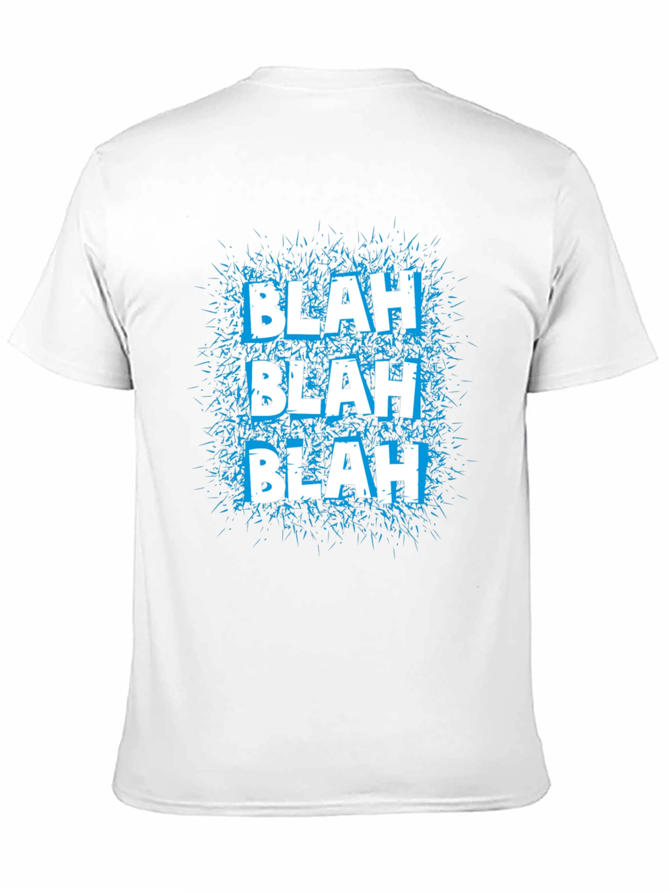 Blah Graphic Tee - Mens Black T-Shirt
