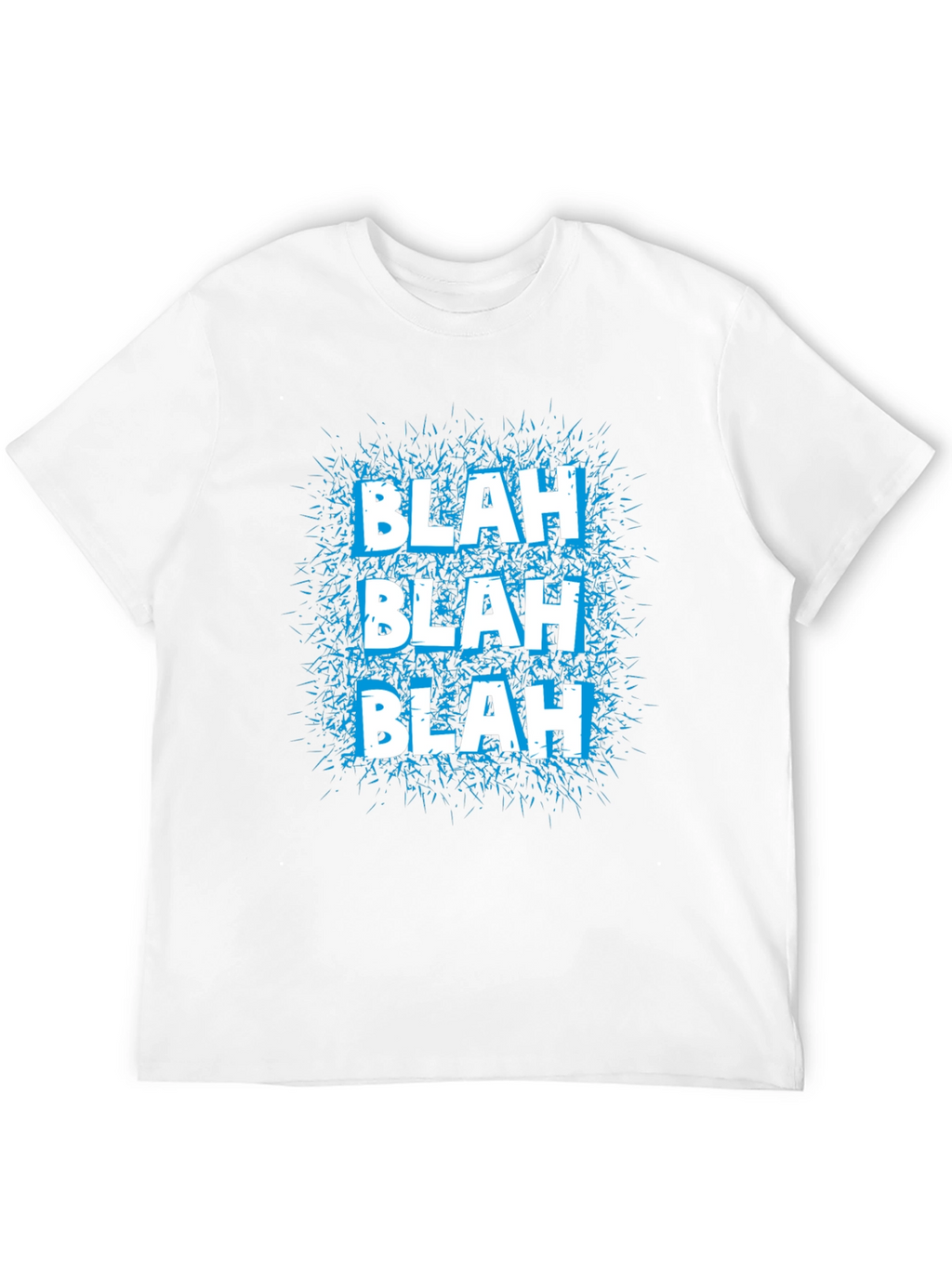 Blah Graphic Tee - Mens Black T-Shirt