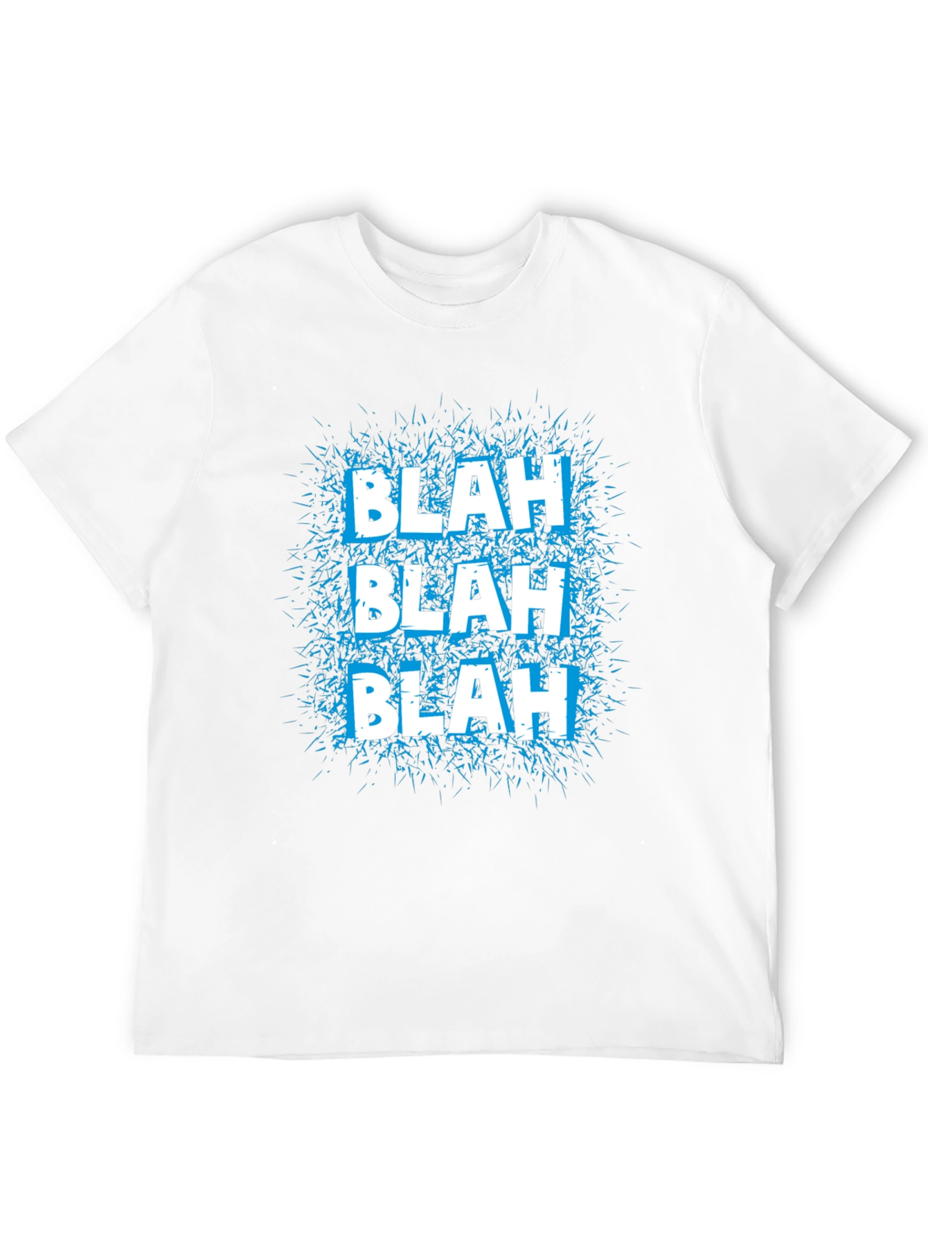 Blah Graphic Tee - Mens Black T-Shirt