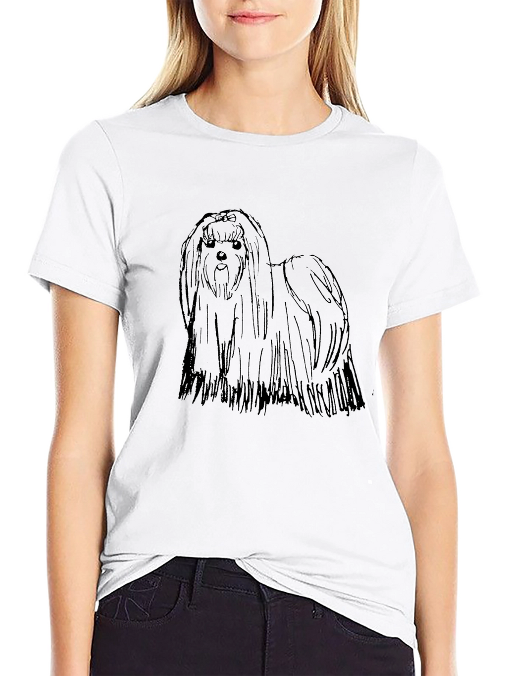 Dog Lover T-Shirt - Black Graphic Tee