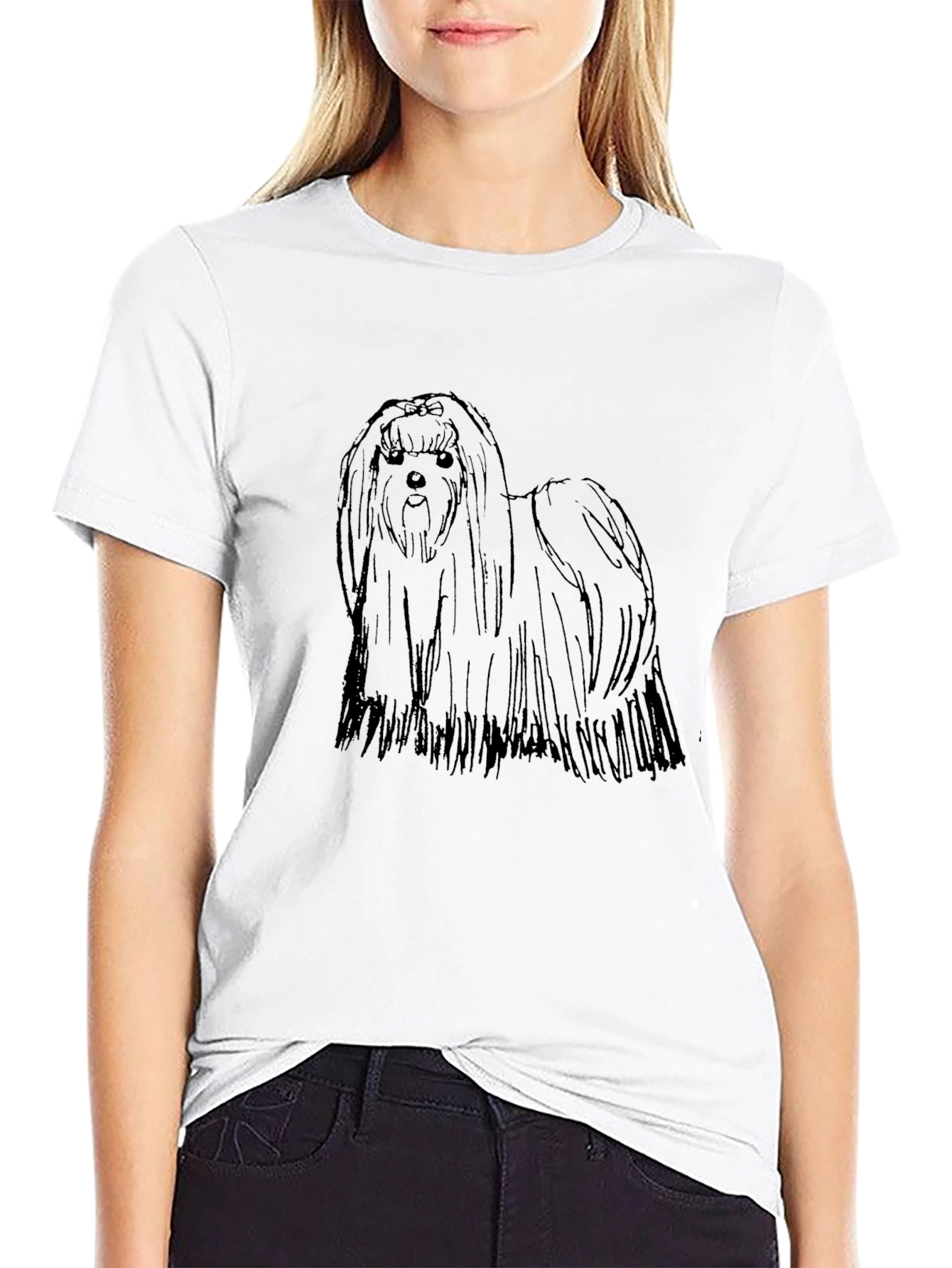 Dog Lover T-Shirt - Black Graphic Tee