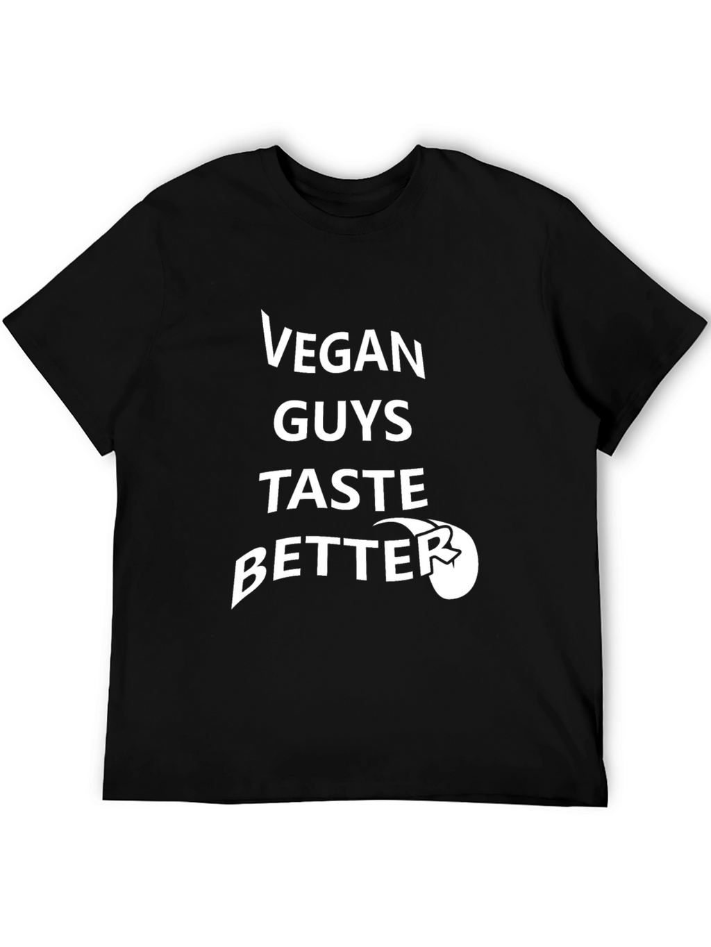 Vegan Guys Taste Better Graphic T-Shirt