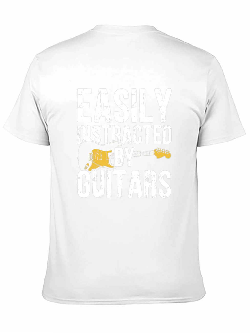 Easily Distracted By Guitars Graphic T-Shirt