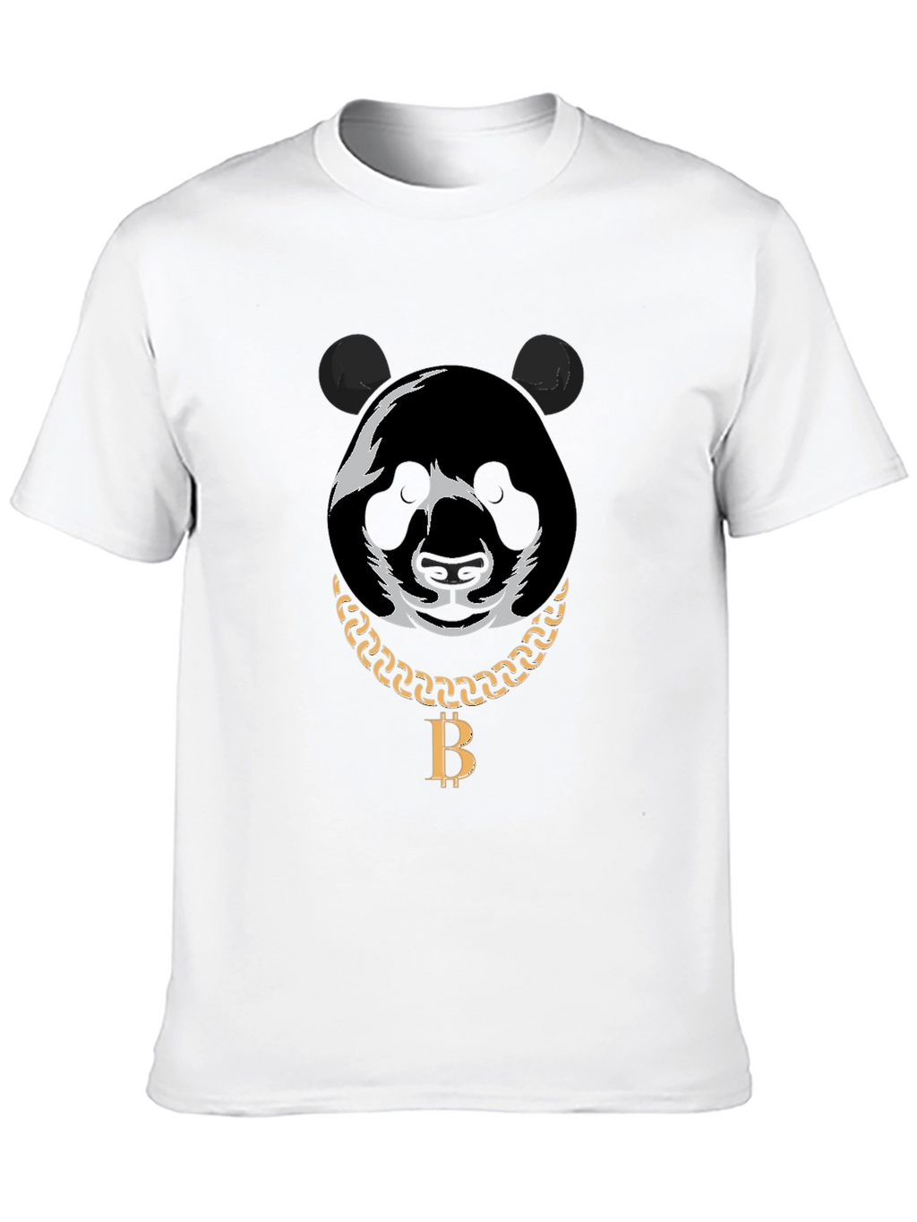 Panda Bitcoin Chain T-Shirt