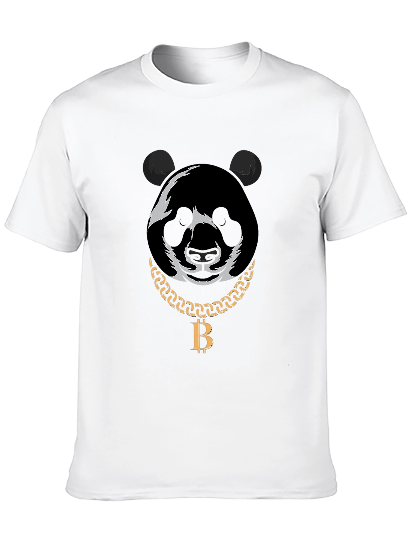 Panda Bitcoin Chain T-Shirt