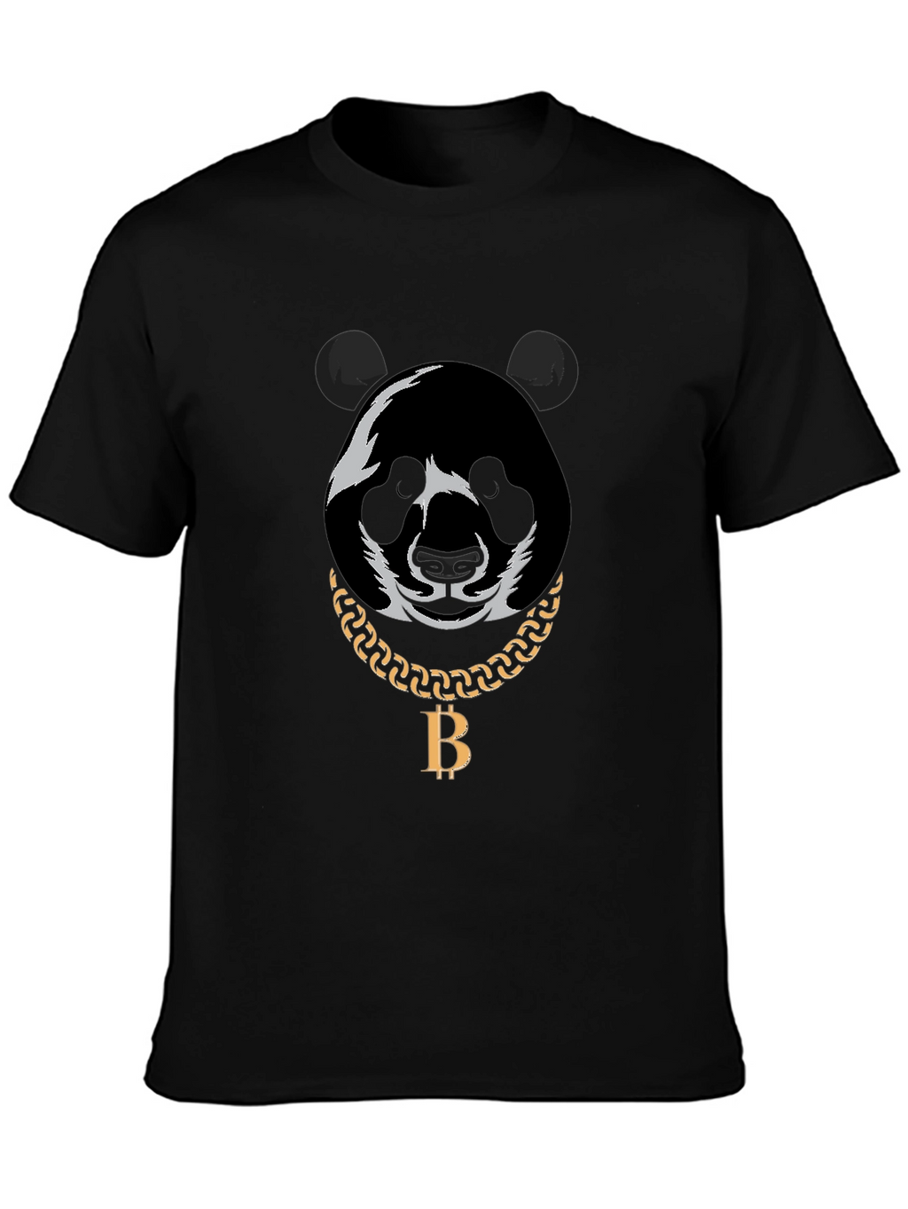 Panda Bitcoin Chain T-Shirt