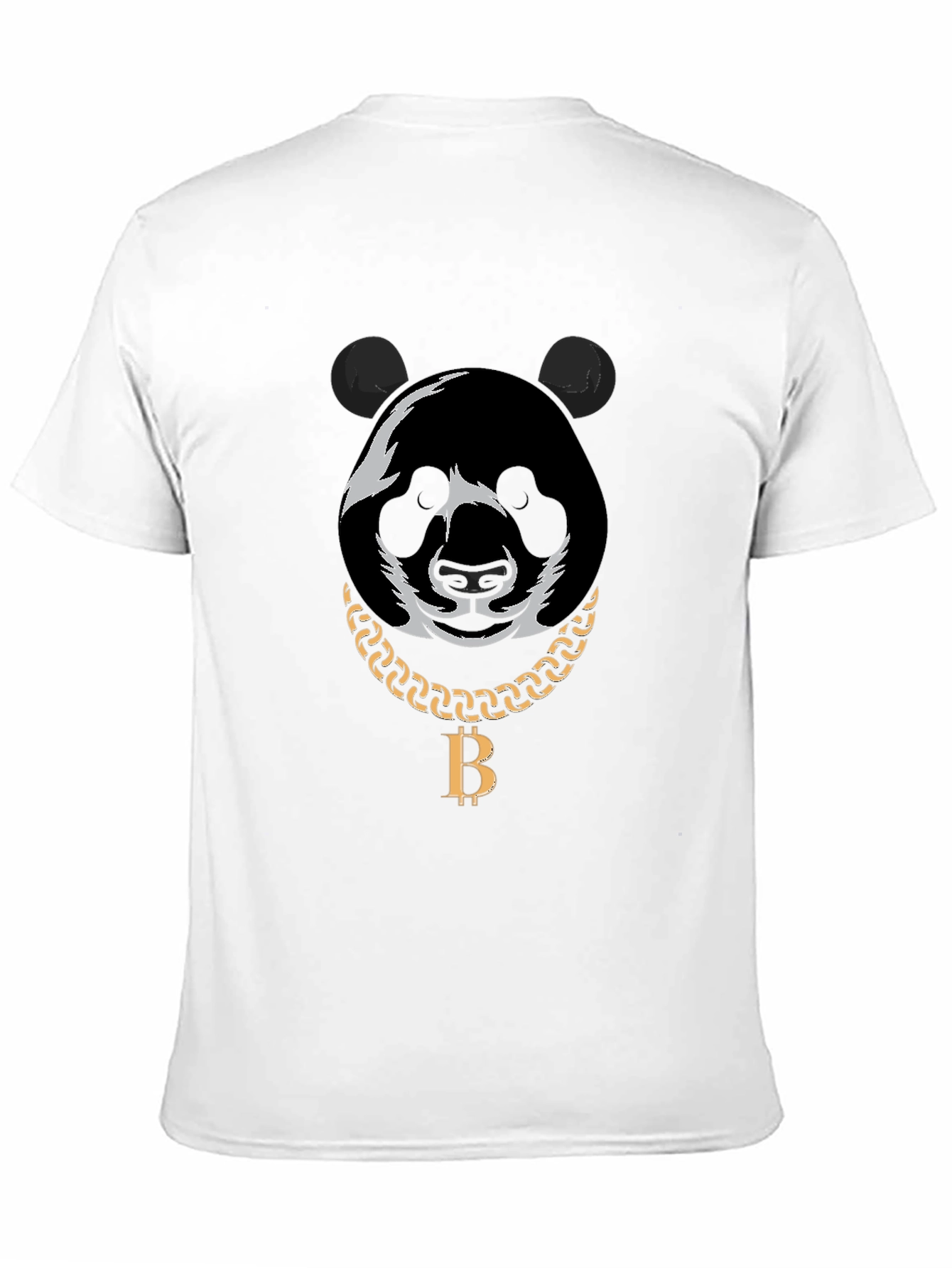 Panda Bitcoin Chain T-Shirt