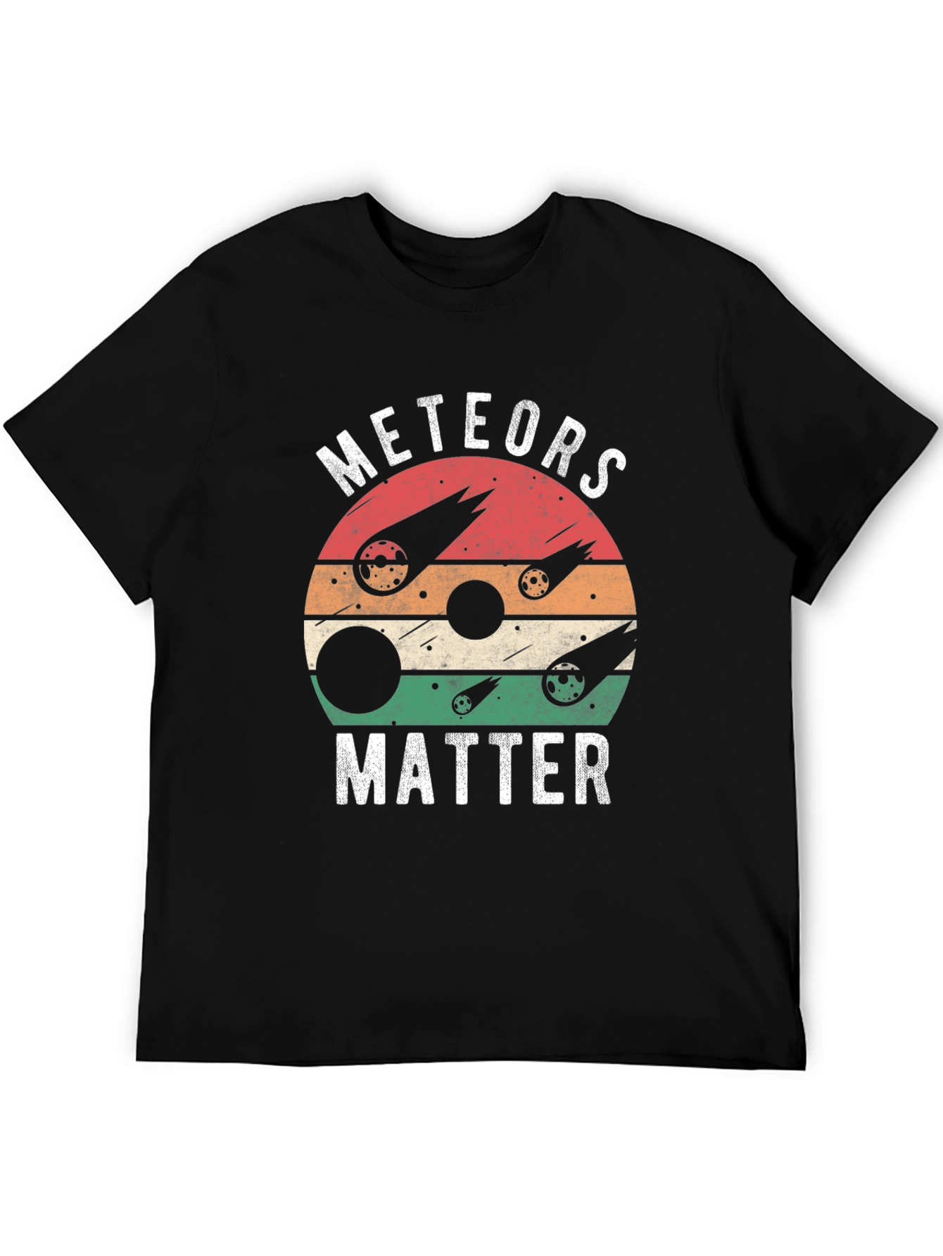 Meteors Matter Graphic Tee - Space & Science T-Shirt
