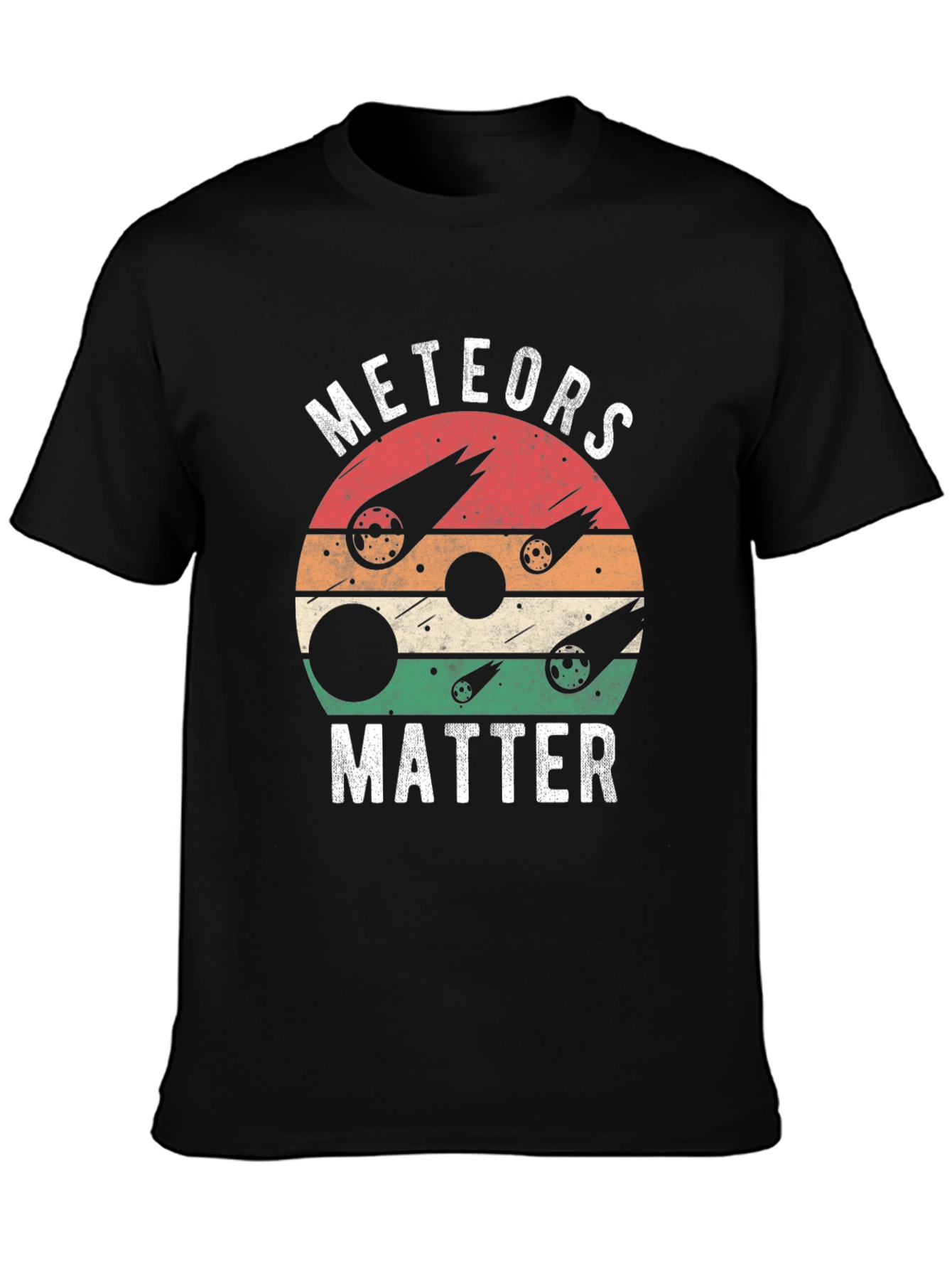Meteors Matter Graphic Tee - Space & Science T-Shirt