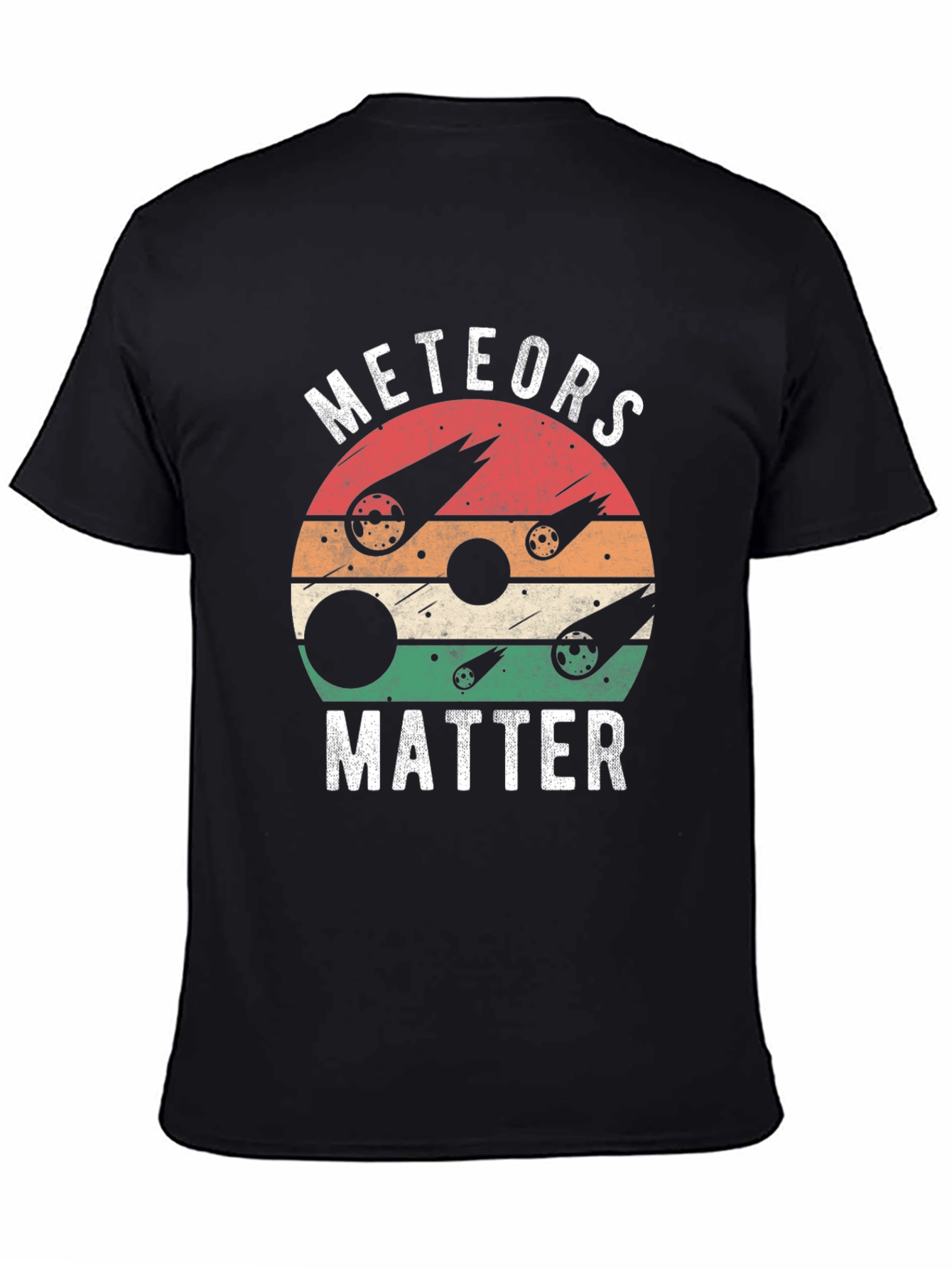 Meteors Matter Graphic Tee - Space & Science T-Shirt