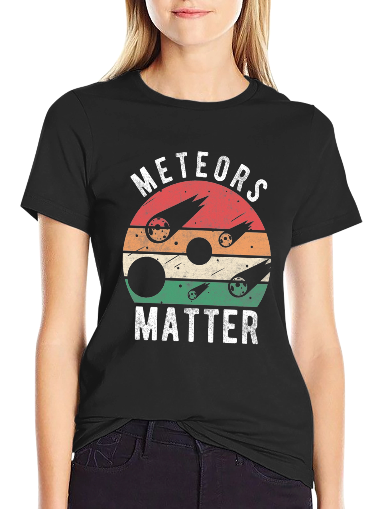 Meteors Matter Graphic Tee - Space & Science T-Shirt