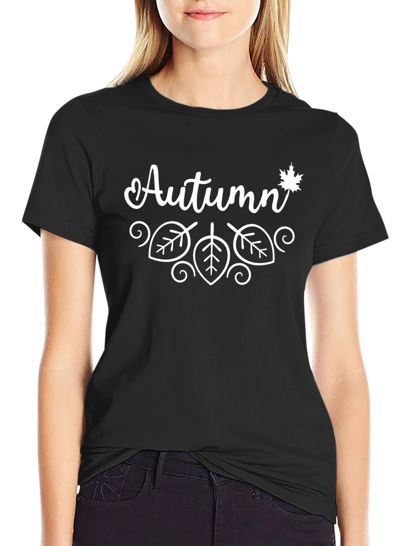 Autumn Graphic Tee - Stylish Fall T-Shirt