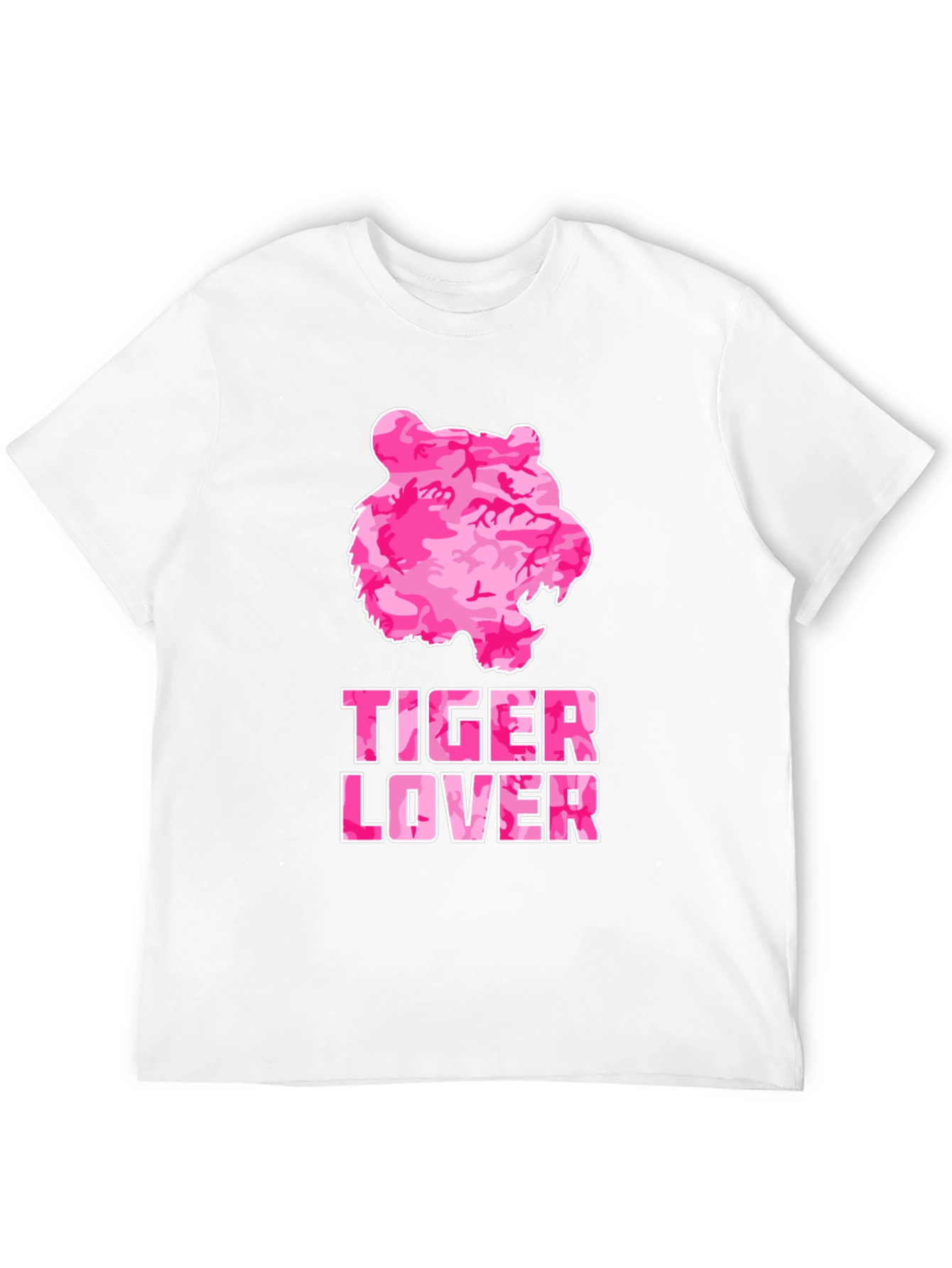 Tiger Lover Camo Print Tee