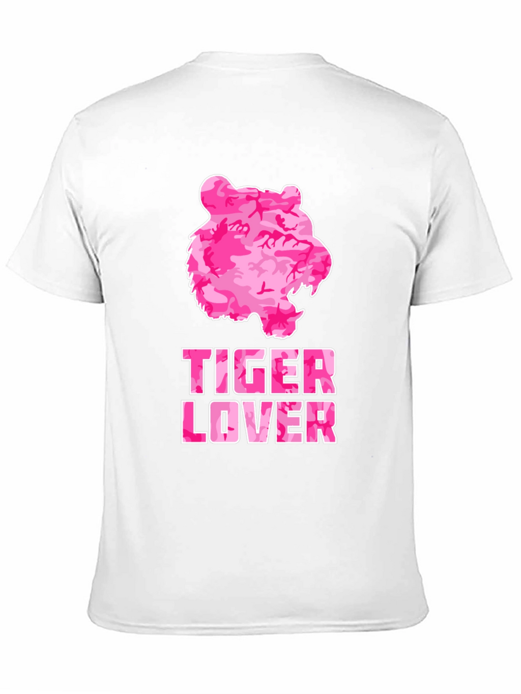 Tiger Lover Camo Print Tee