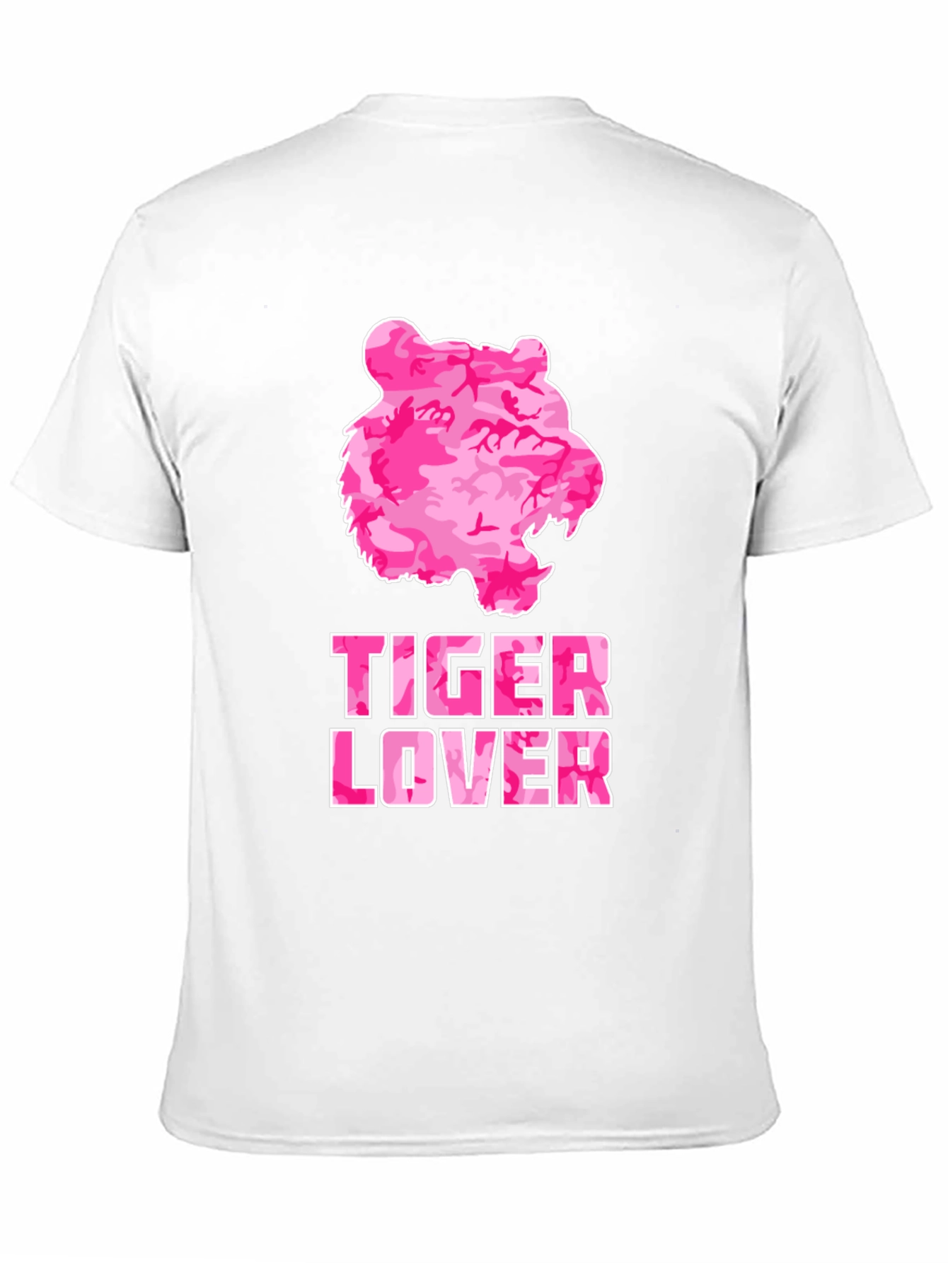 Tiger Lover Camo Print Tee