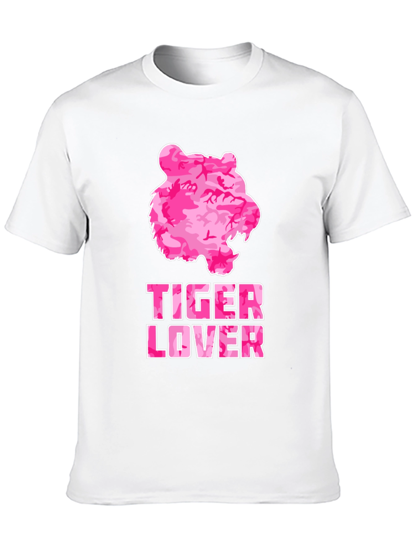 Tiger Lover Camo Print Tee