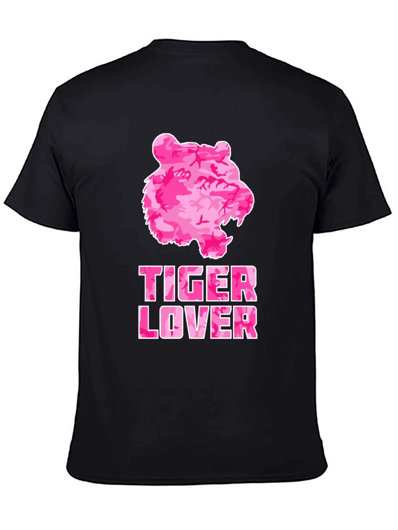 Tiger Lover Camo Print Tee