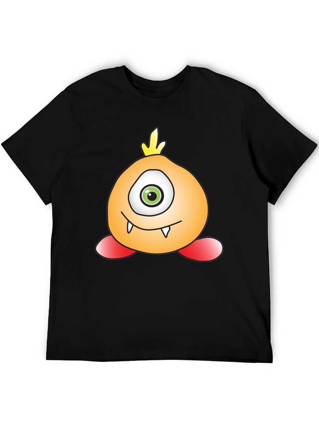 Monster Graphic T-Shirt - Fun One-Eyed Creature Design