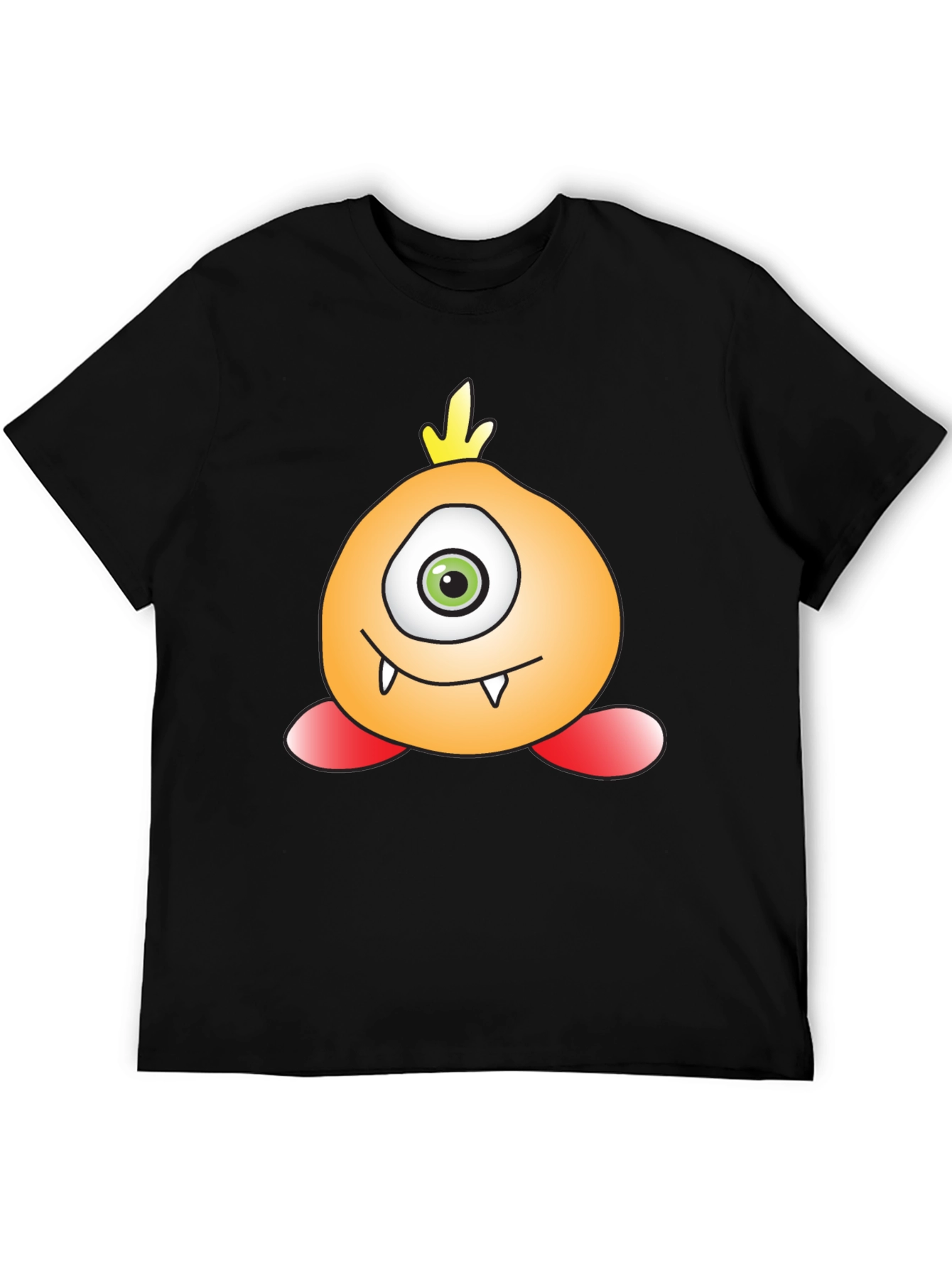 Monster Graphic T-Shirt - Fun One-Eyed Creature Design