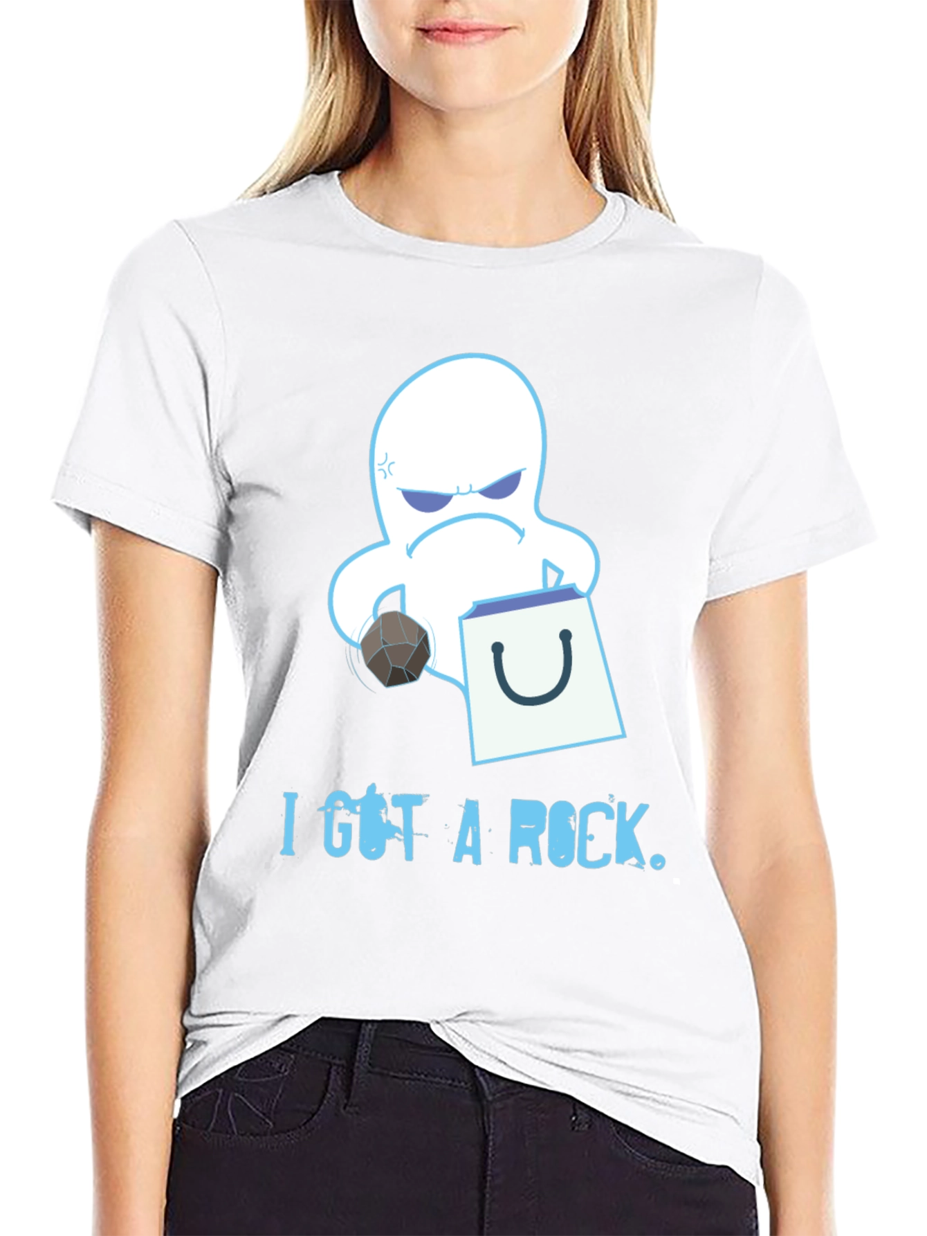 I Got A Rock T-Shirt - Halloween Boo!