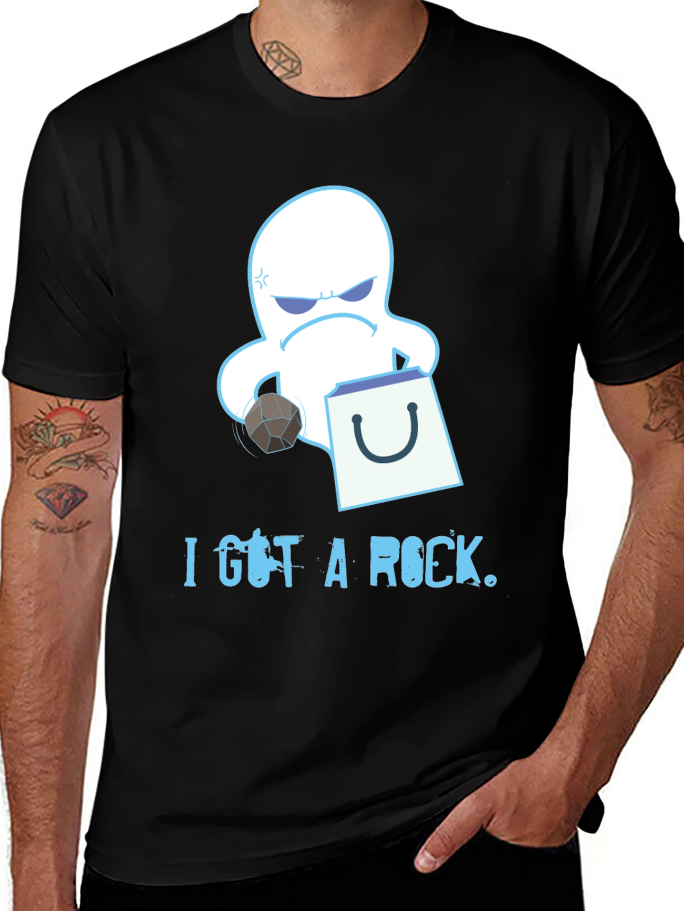 I Got A Rock T-Shirt - Halloween Boo!