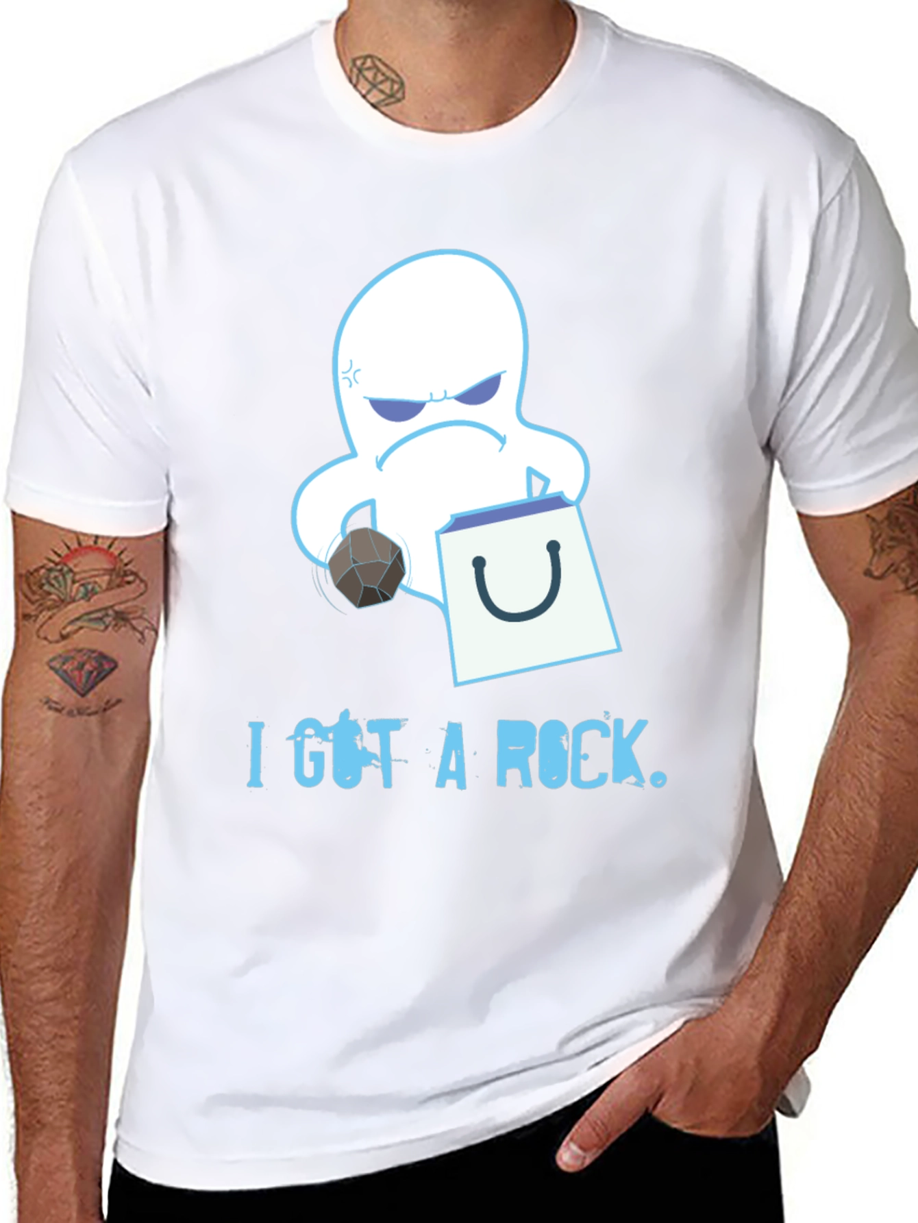 I Got A Rock T-Shirt - Halloween Boo!